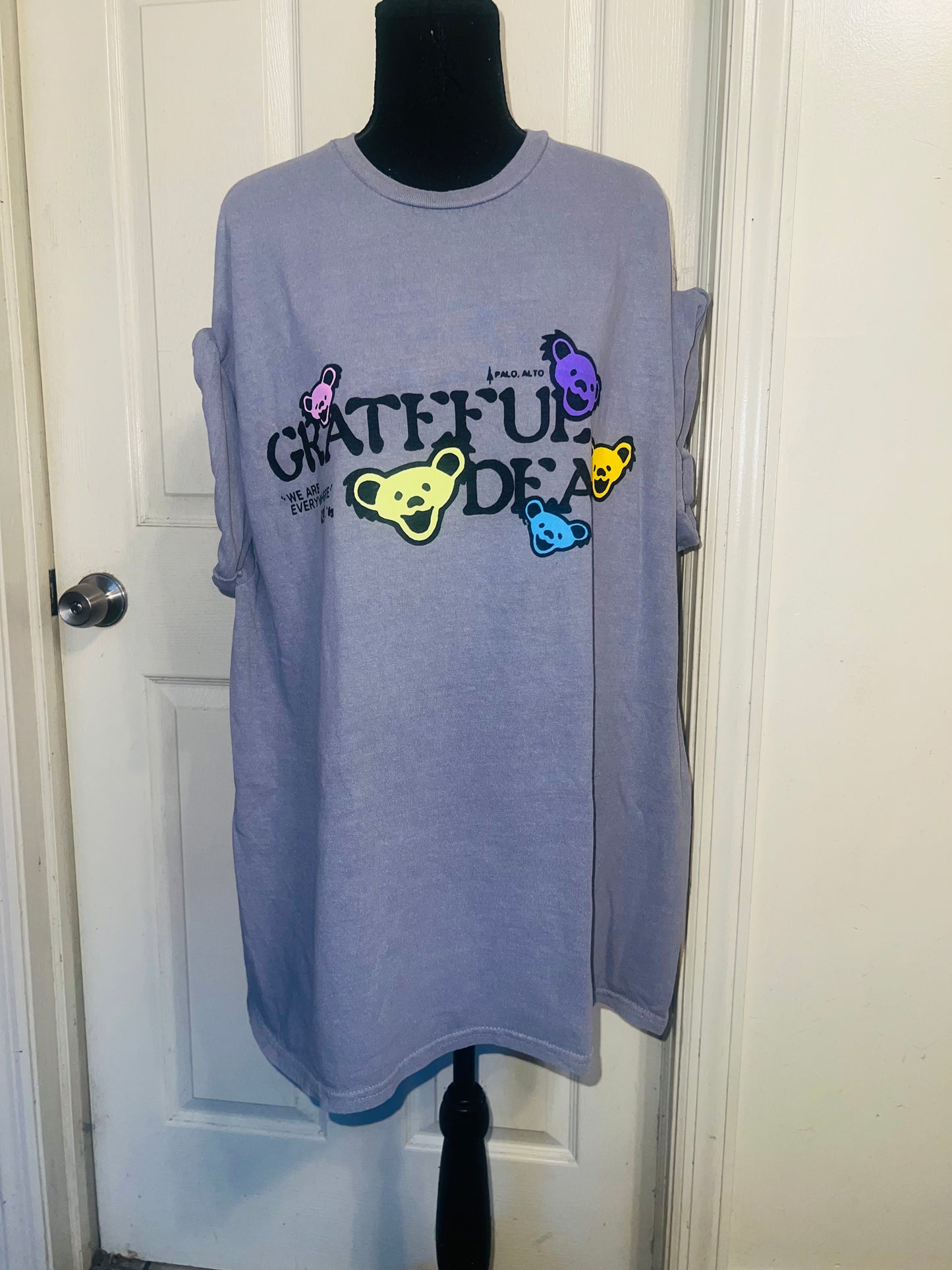 Grateful Dead Double Sided Oversized Tee