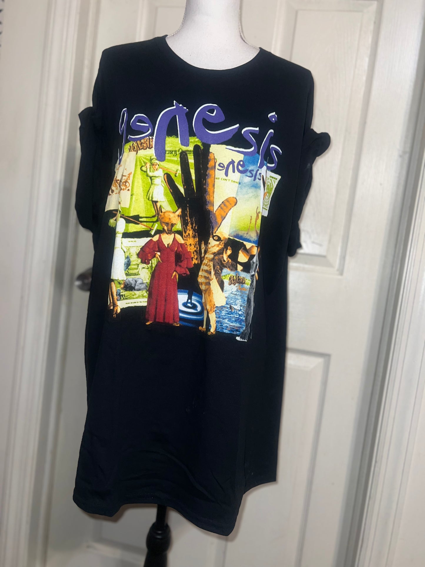 Genesis Oversized Double Sided Distressed Tee