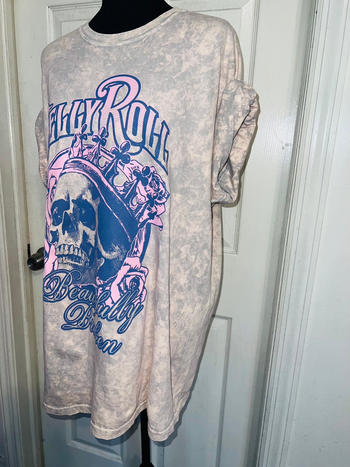 Jelly Roll Oversized Distressed Tee