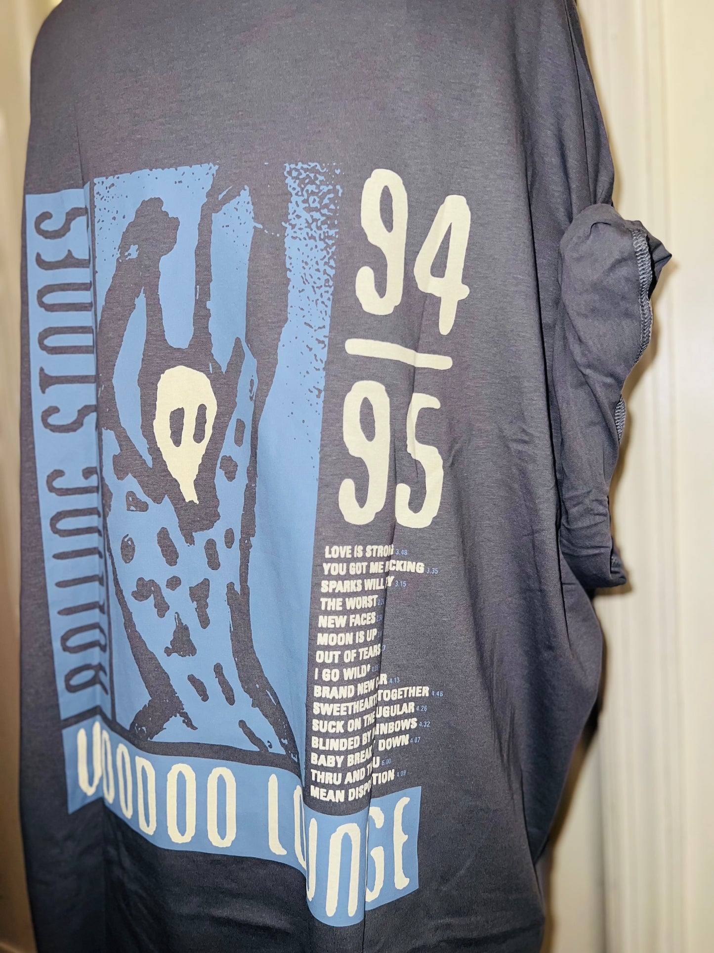 The Rolling Stones Double Sided Voodoo Distressed Tee