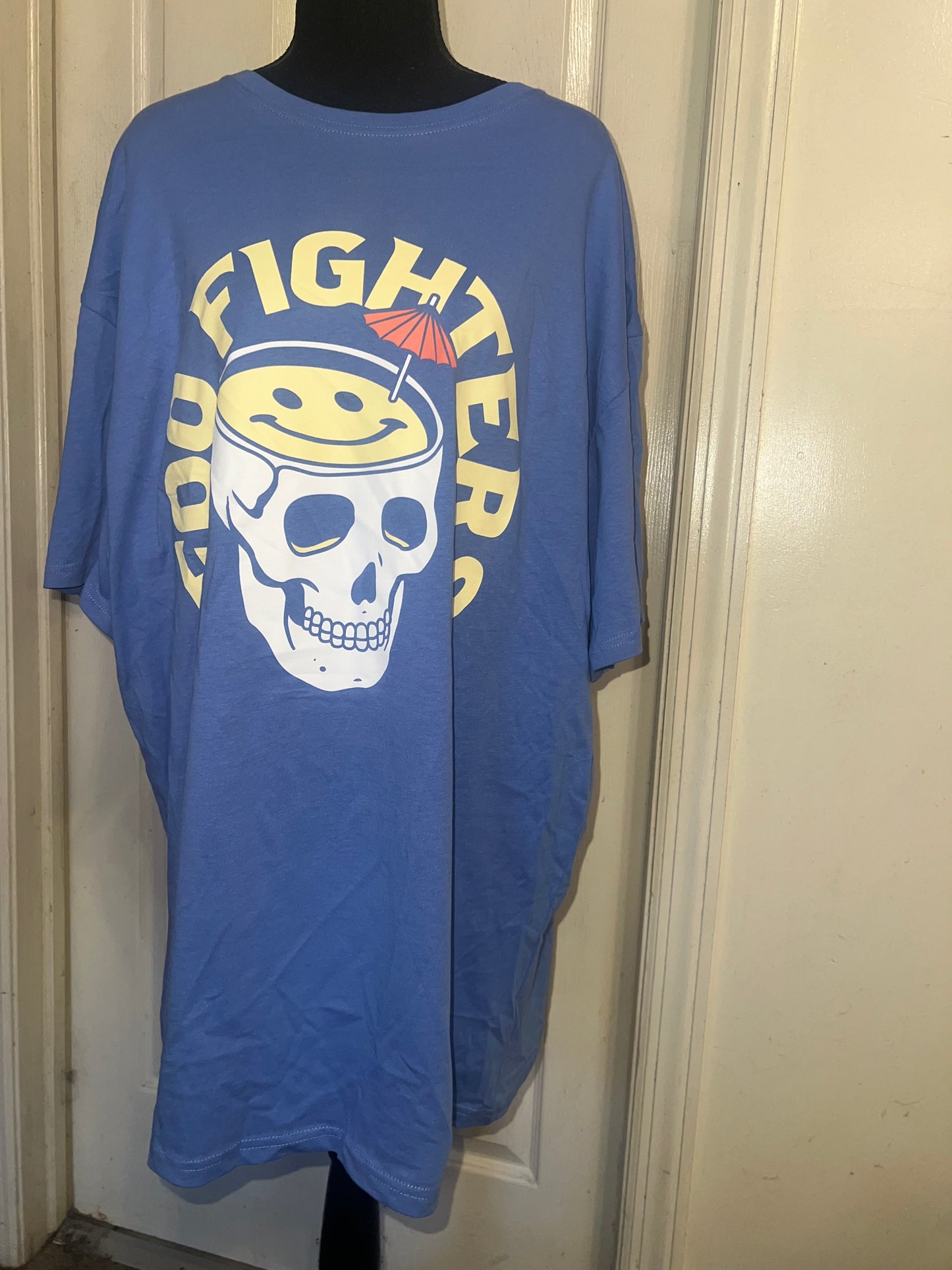 Foo Fighters Oversized Distressed Tee
