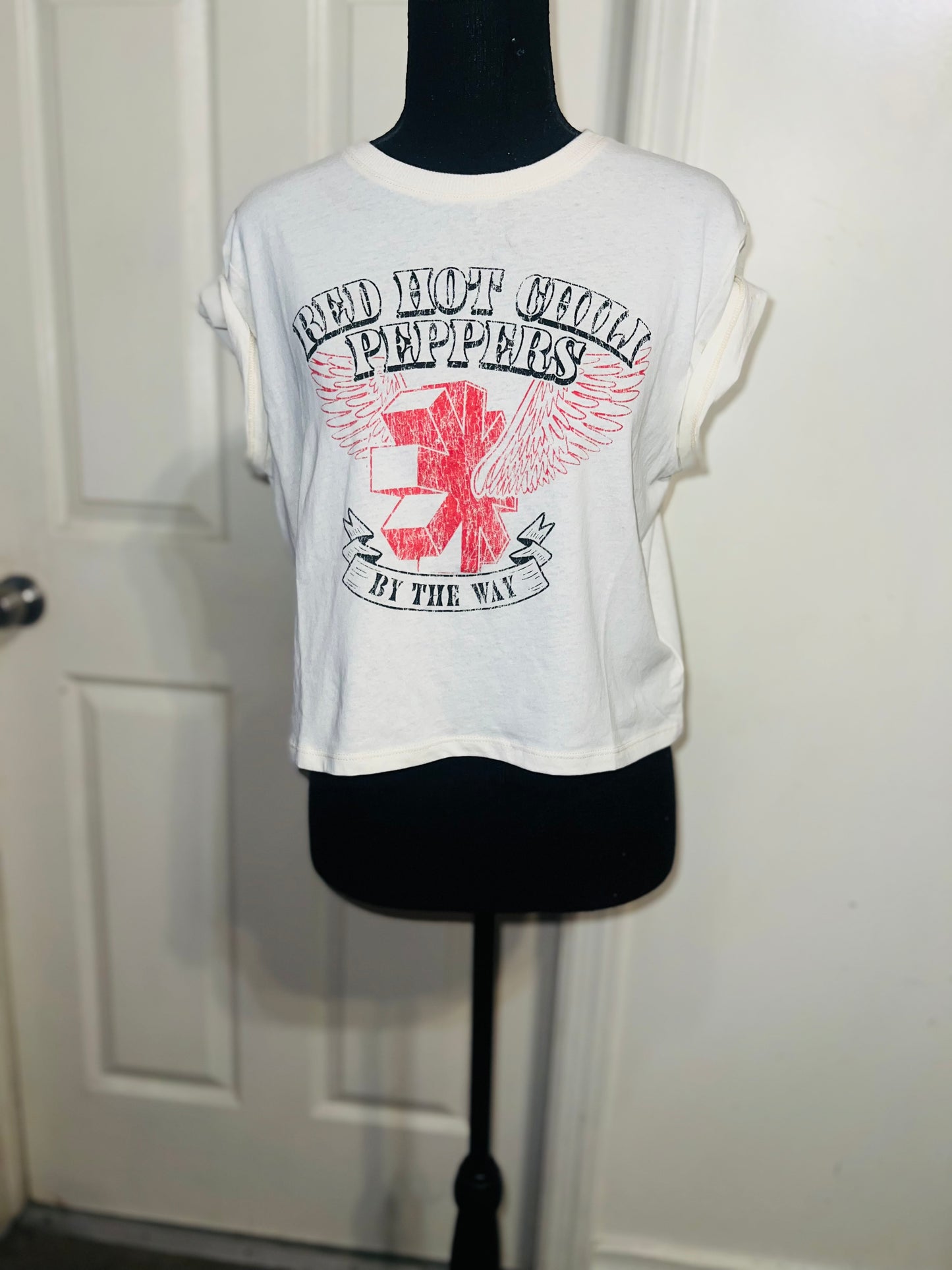 Red Hot Chili Peppers Distressed Baby Tee