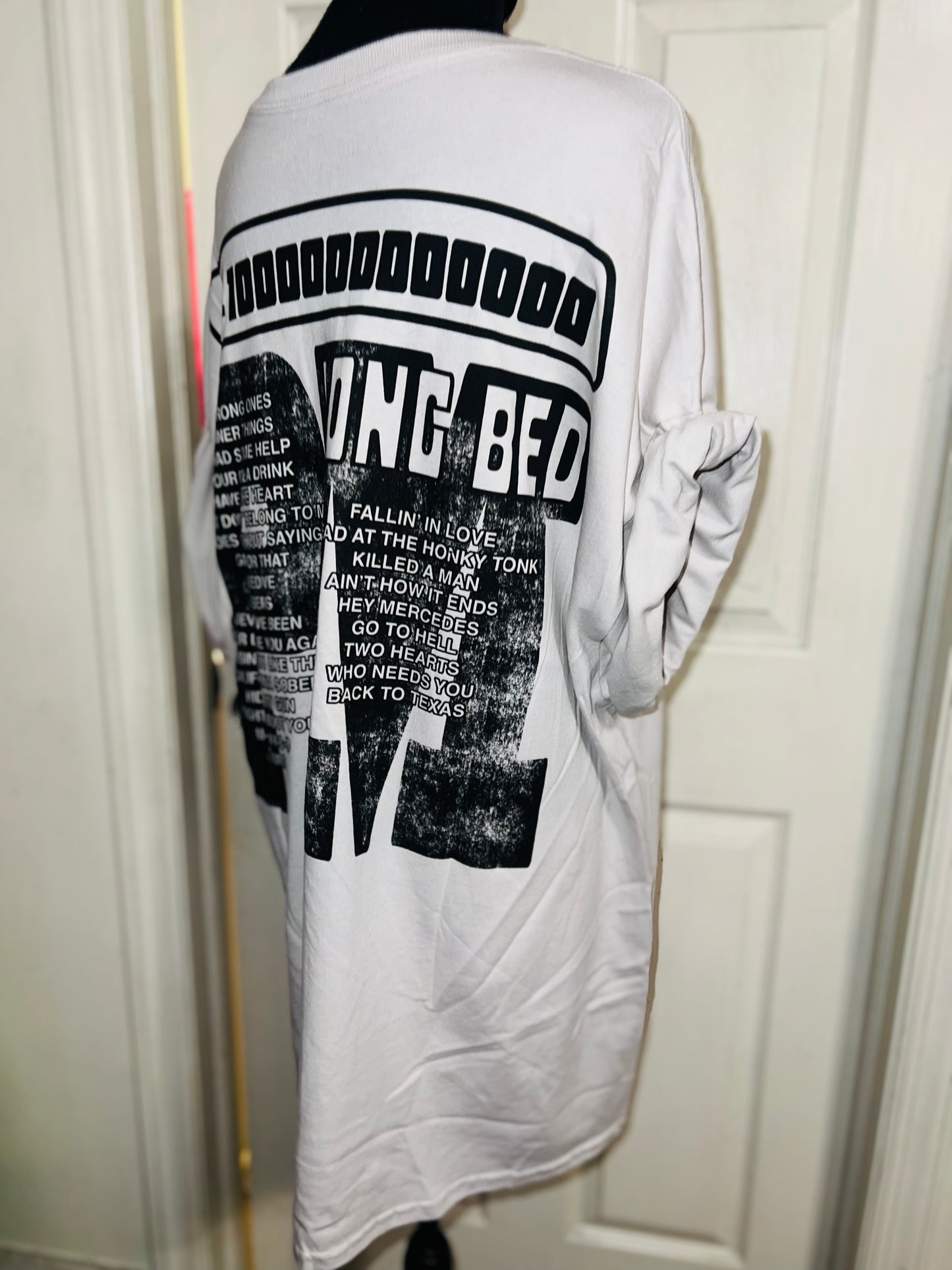 Post Malone Double Sided Oversized Distressed Tee
