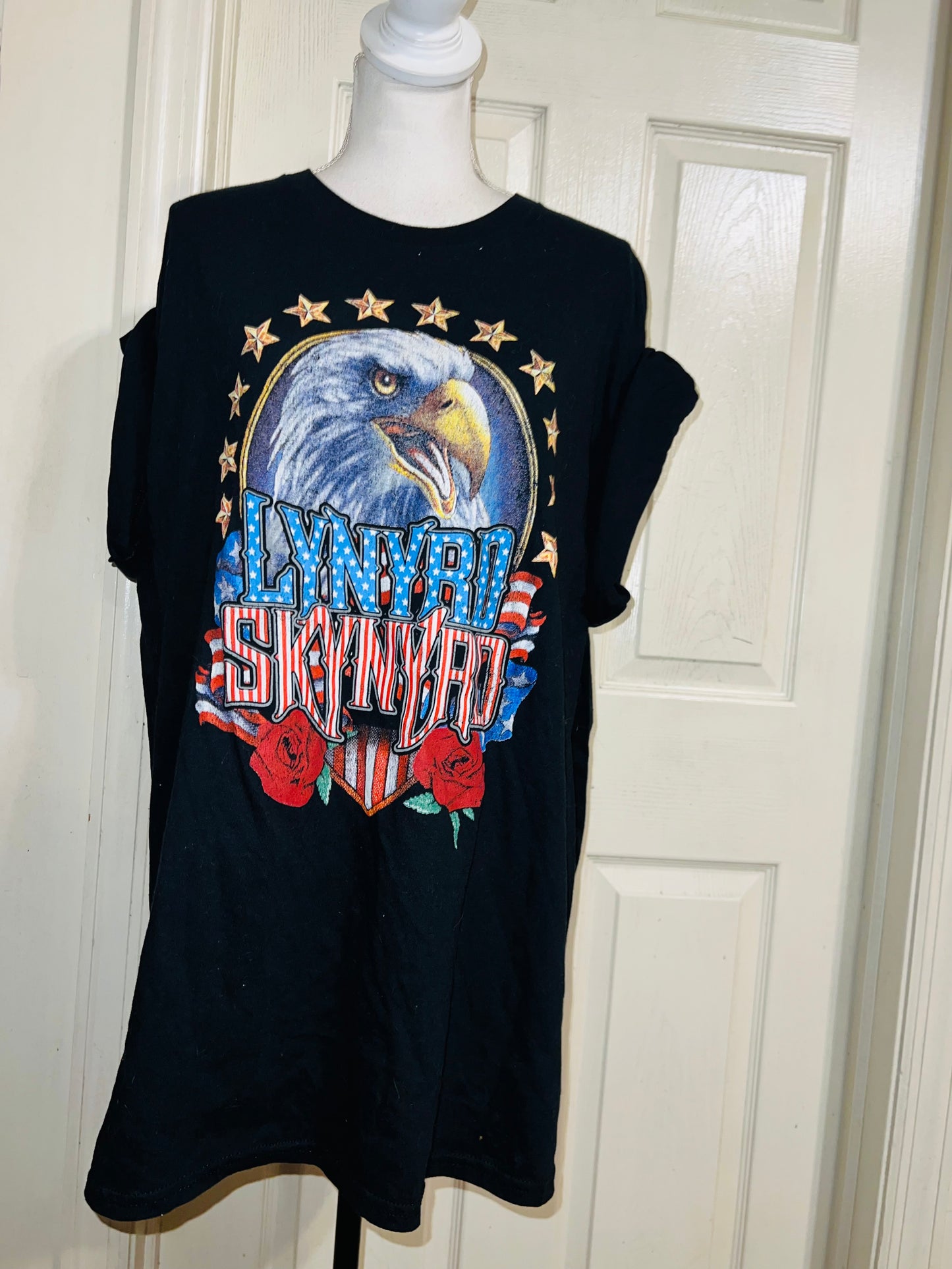 Lynryd Skynyrd Distressed Oversized Tee