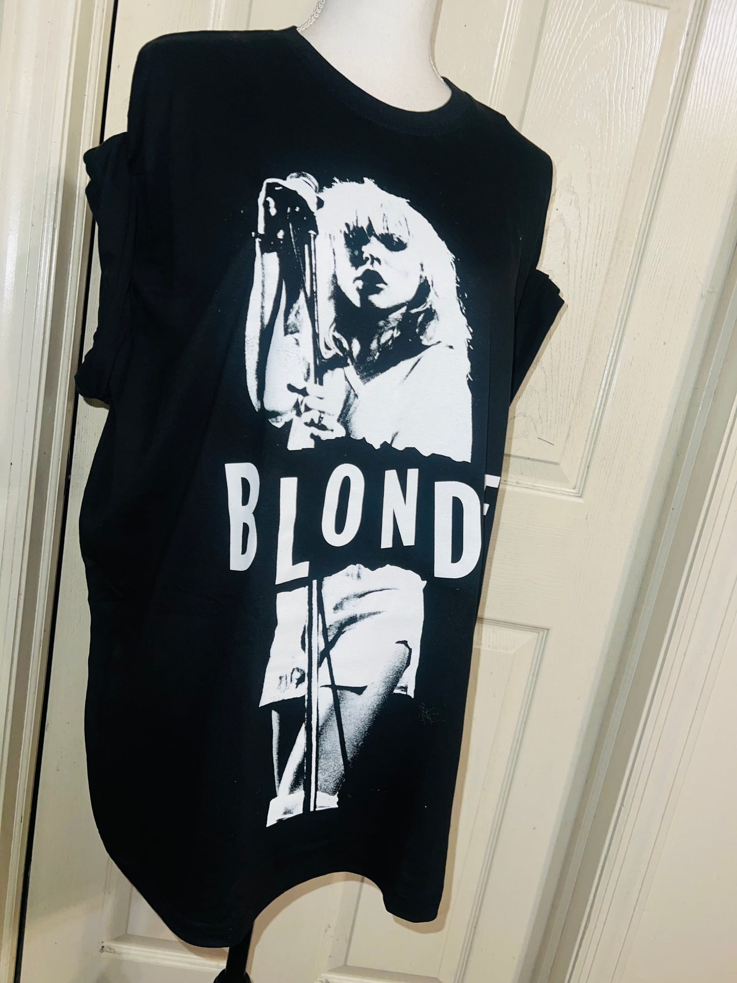 Blondie Oversized Distressed Tee