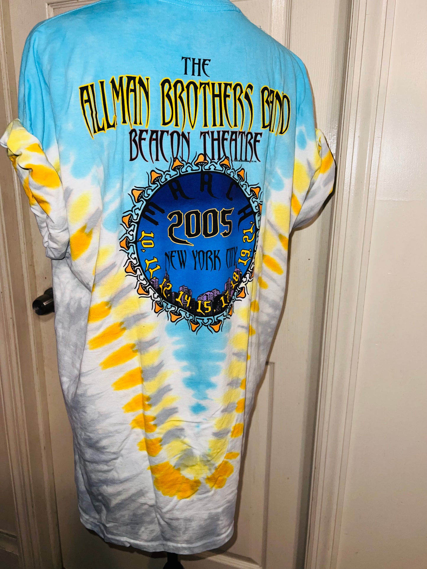 The Allman Brothers Band Double Sided Distressed Tee