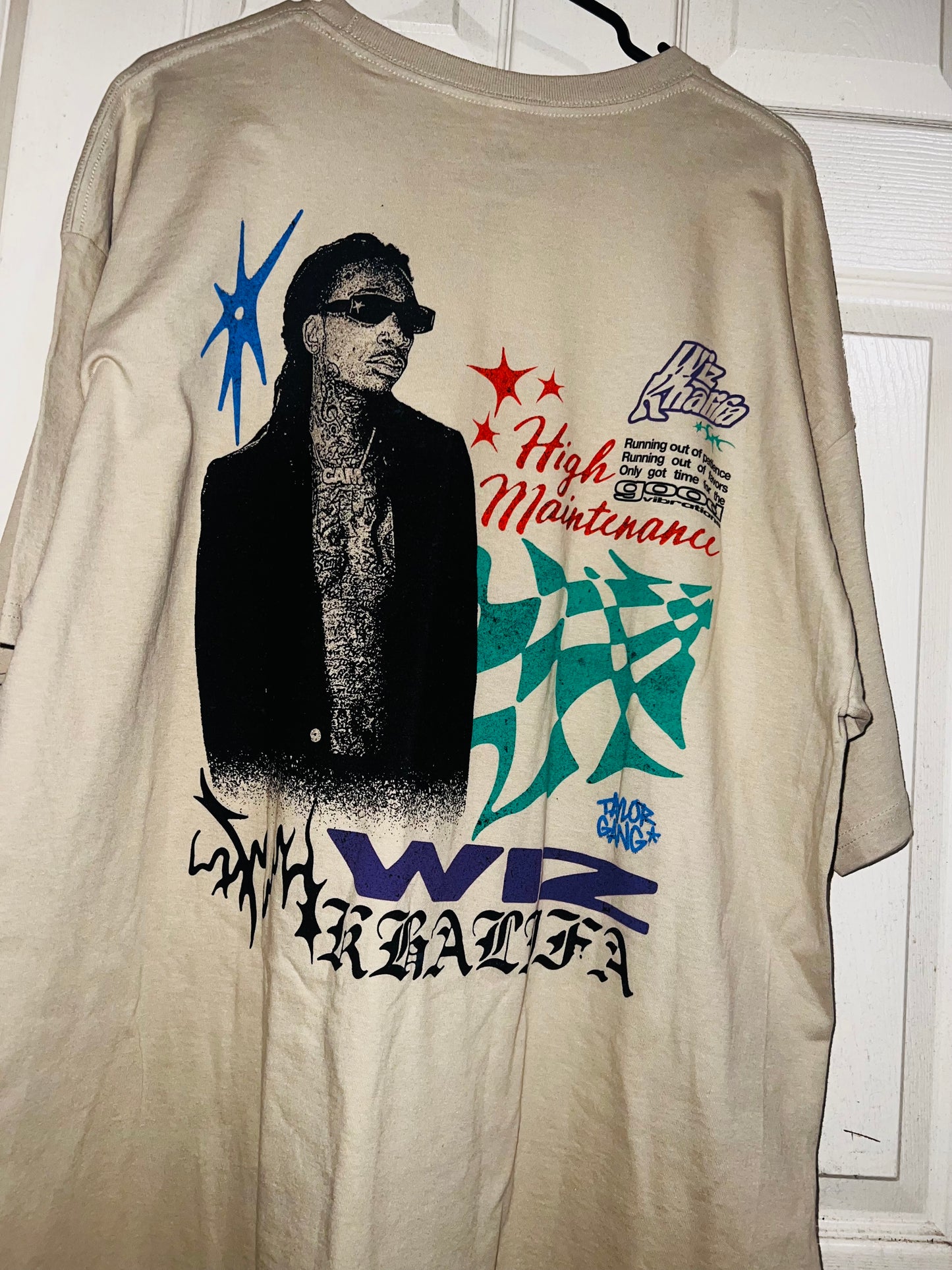 Wiz Khalifa Oversized Double Sided Tee