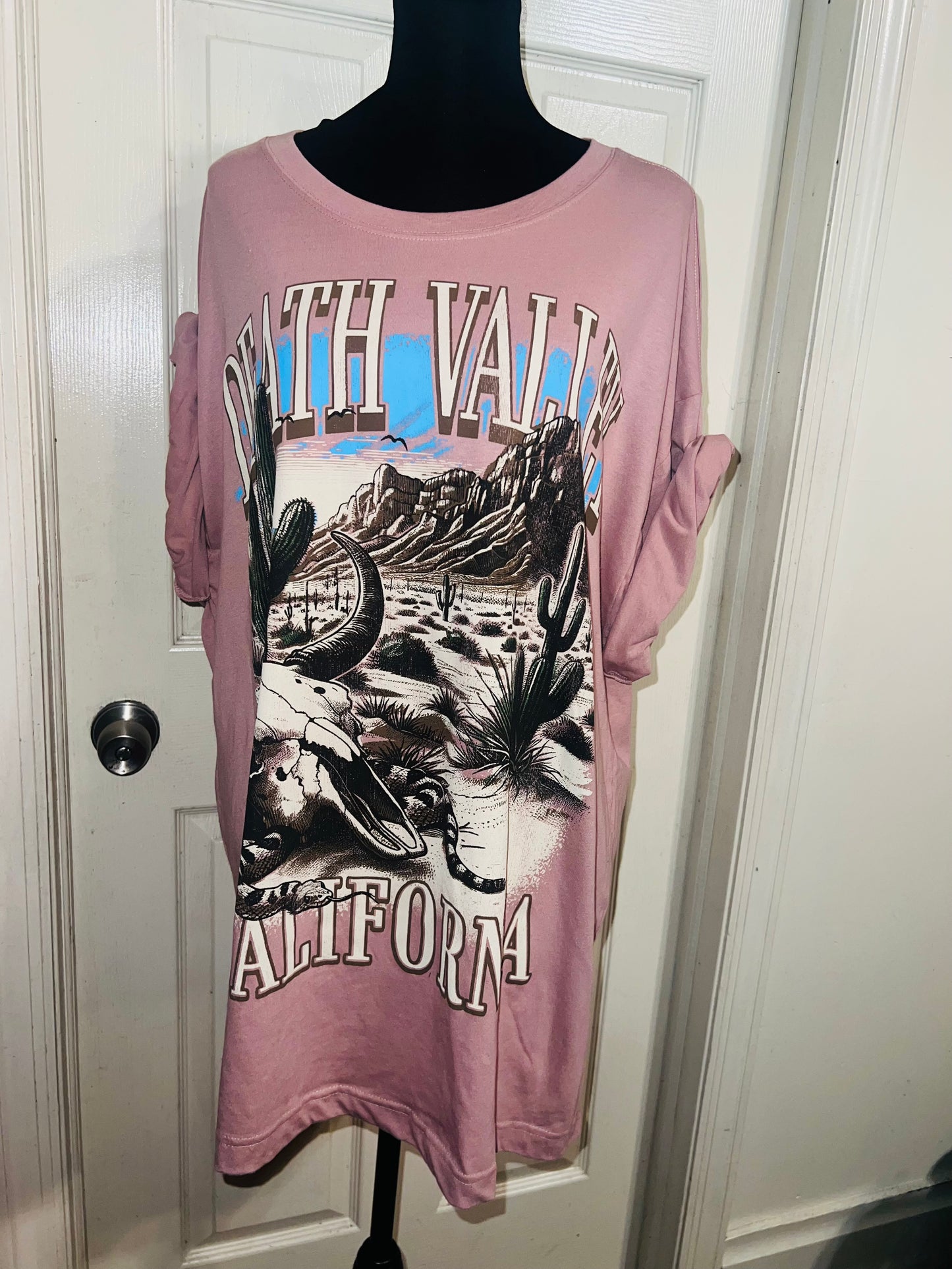 Death Valley California Oversized Distressed Tee