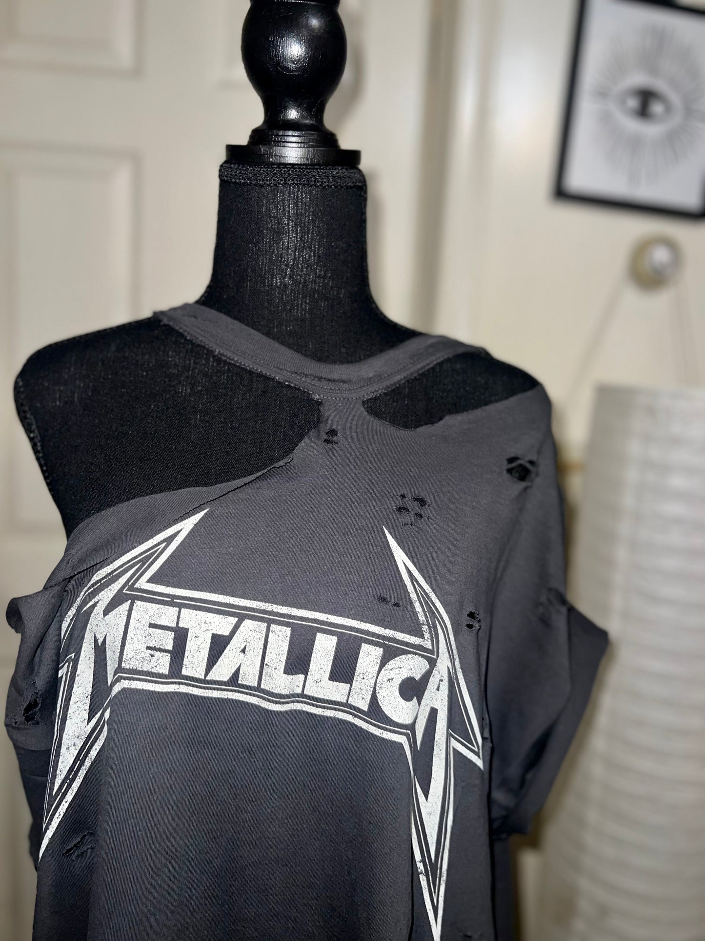 Metallica Oversized Distressed Tee