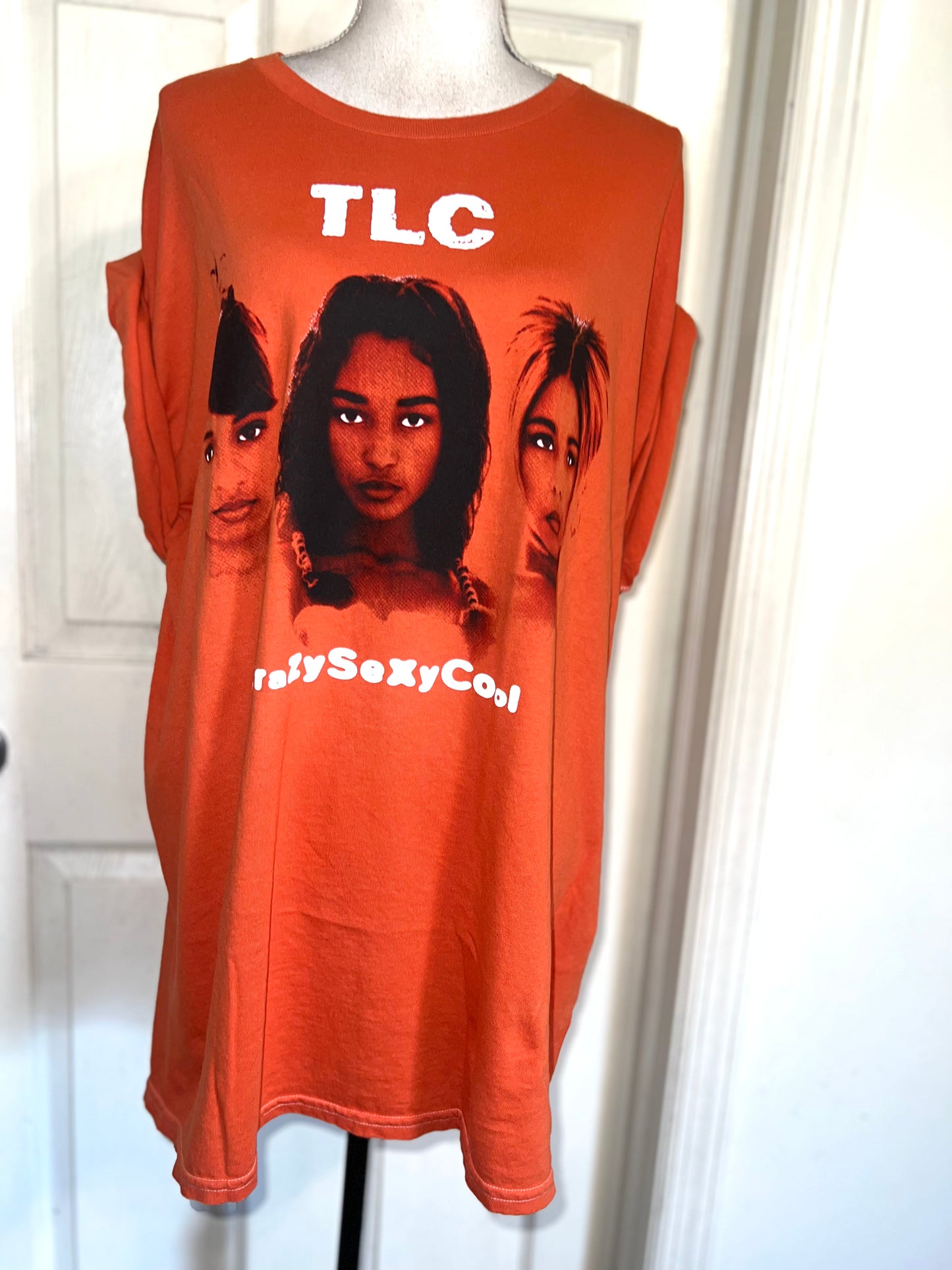 TLC Oversized Distressed Tee