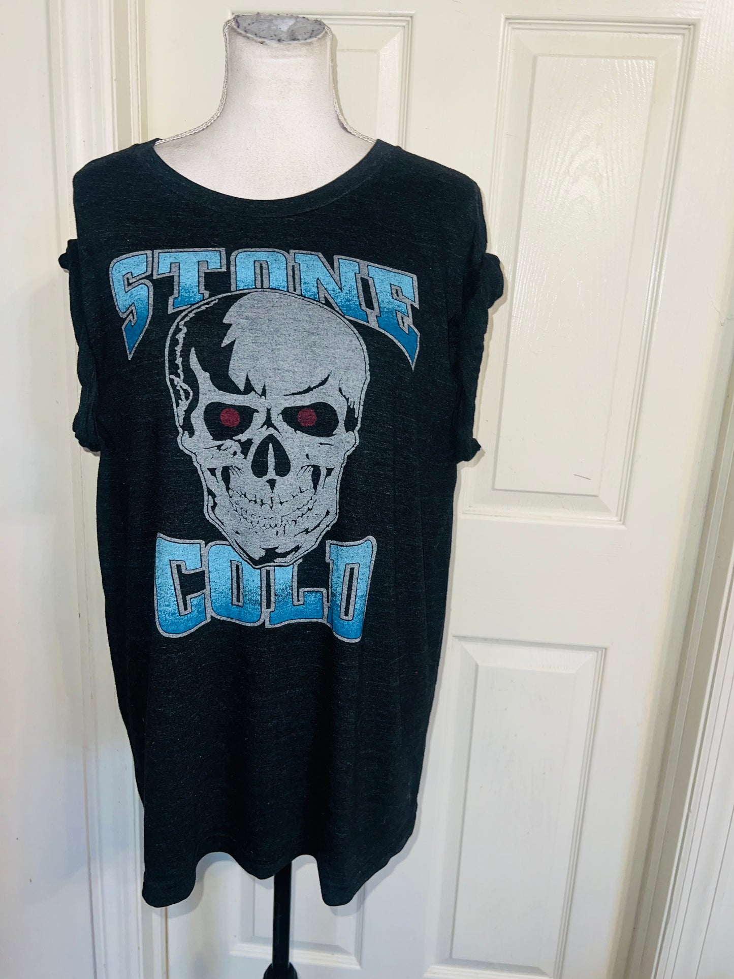 Stone Cold Steve Austin Vintage Oversized Distressed Tee