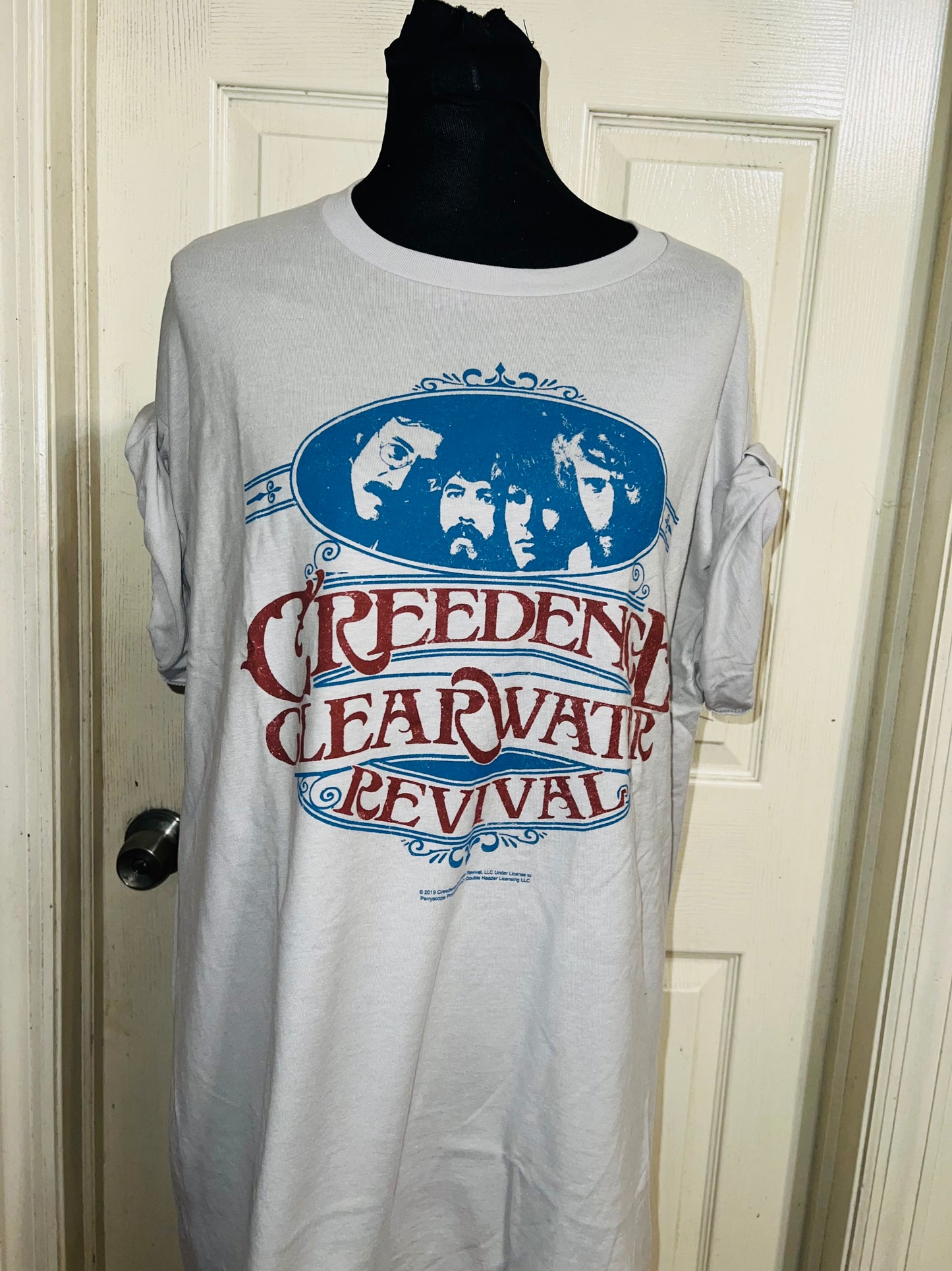 Creedence Clearwater Revival Oversized Distressed Tee