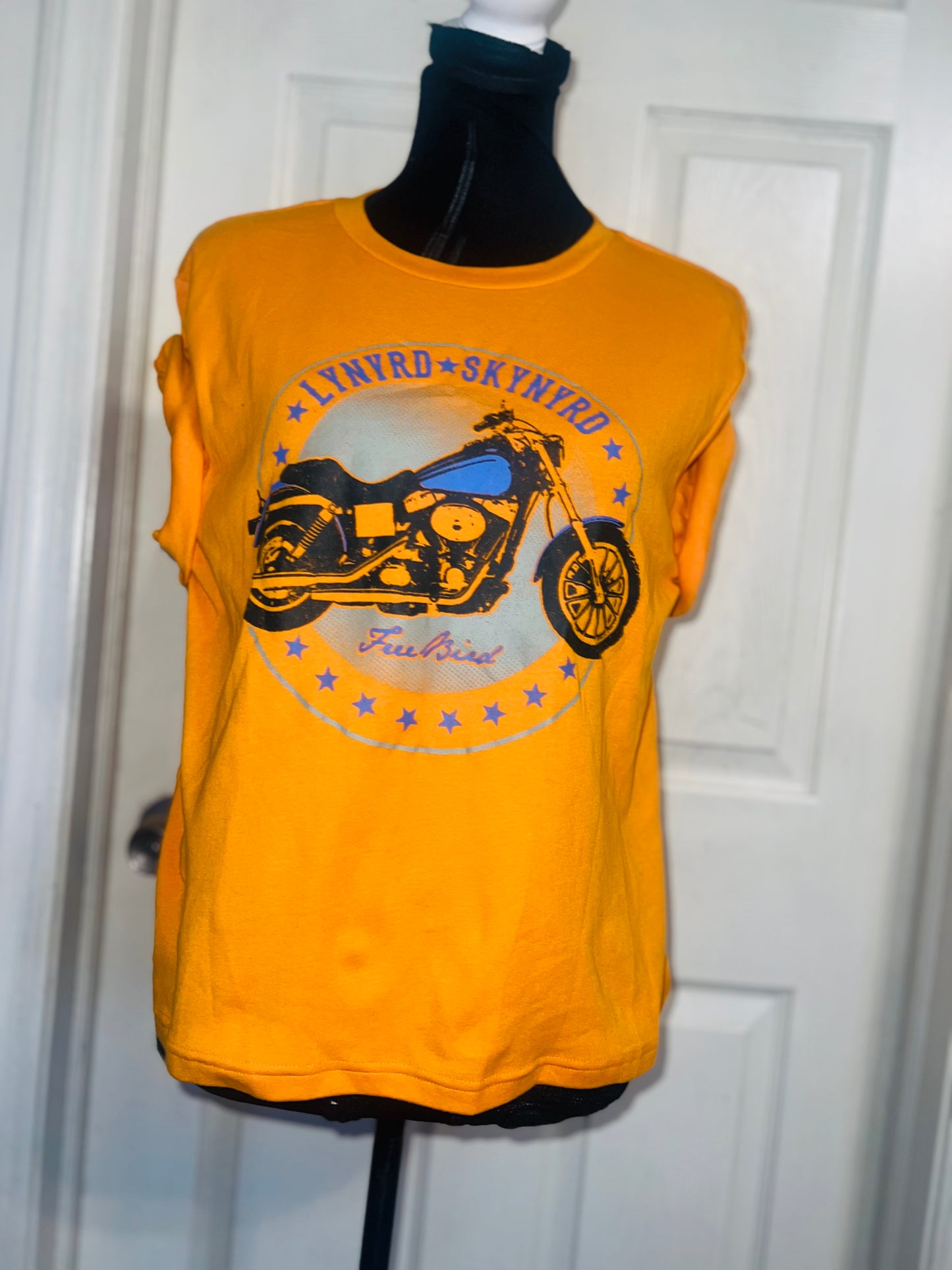 Lynyrd Skynyrd Oversized Distressed Tee
