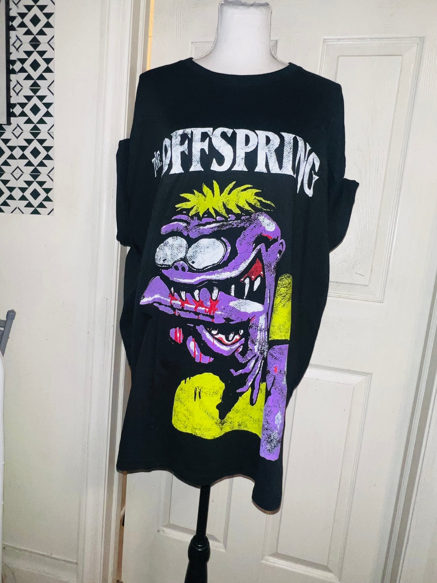 The Offspring Oversized Distressed Tee