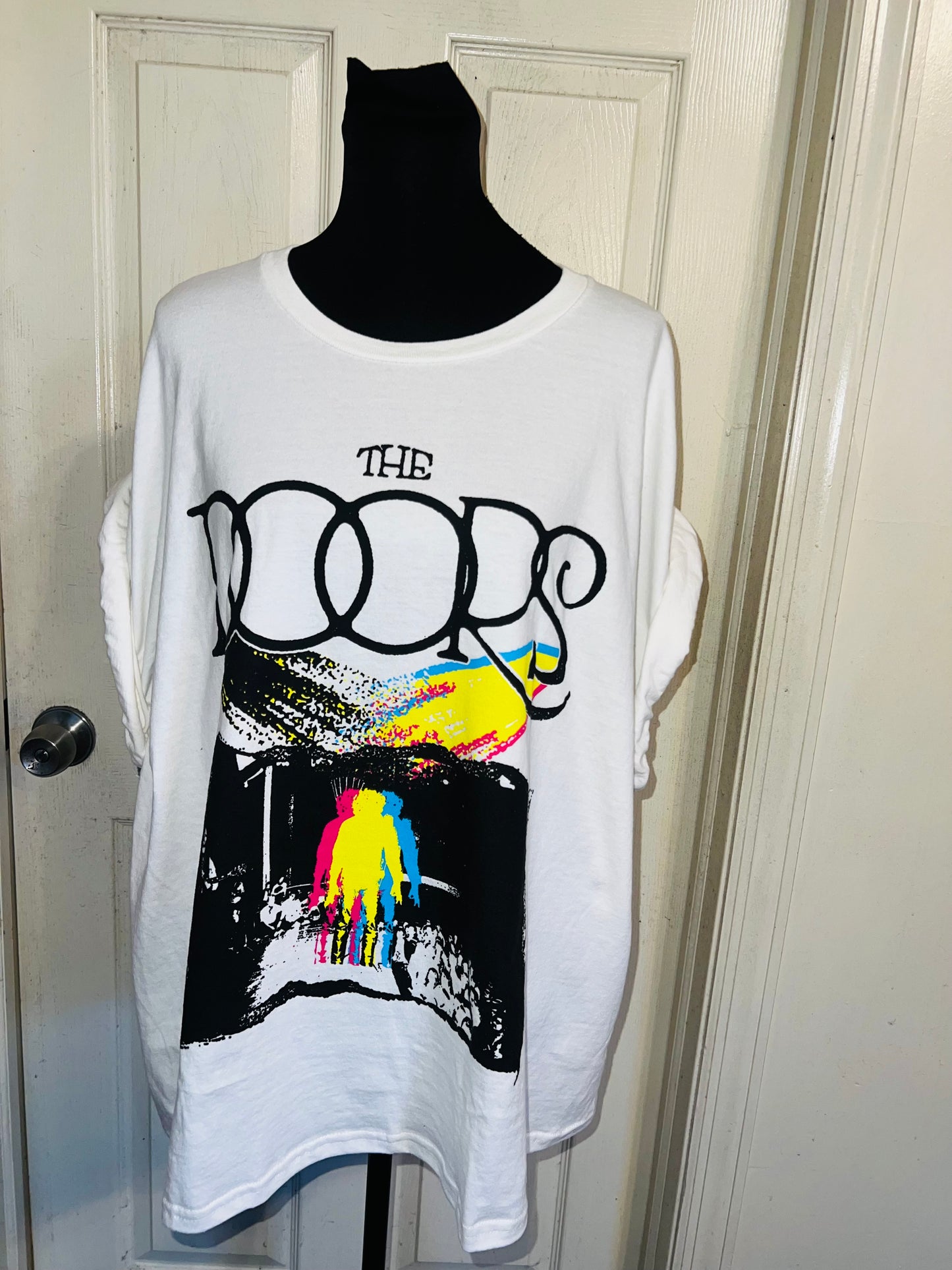 The Doors Double Sided Oversized Distressed Tee