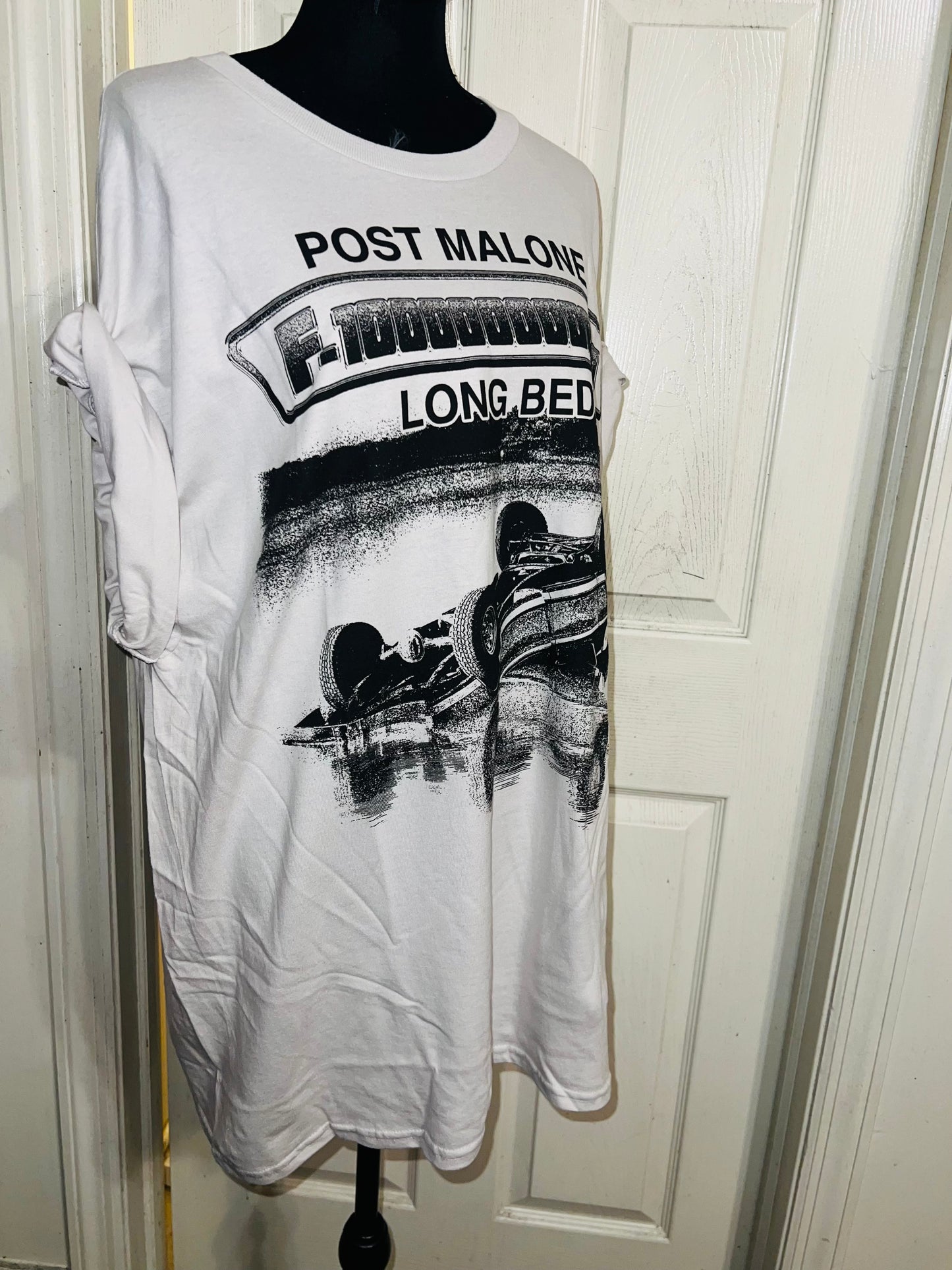 Post Malone Double Sided Oversized Distressed Tee