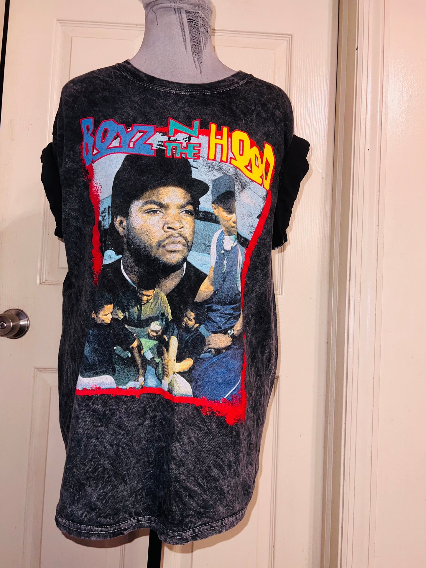 Boyz in the Hood Oversized Distressed Tee