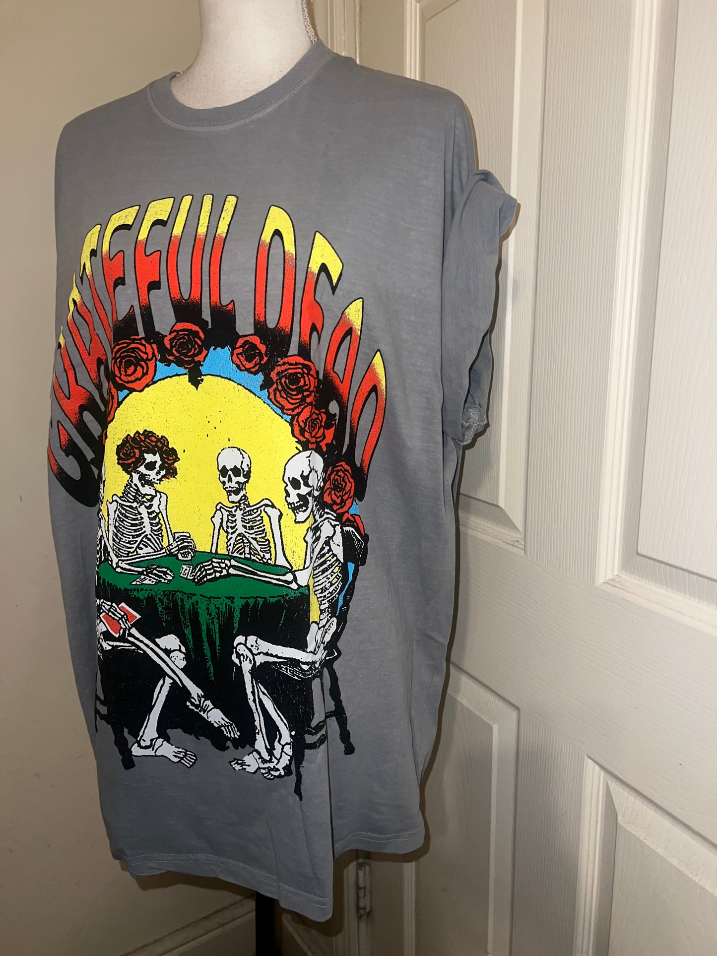 Grateful Dead Oversized Distressed Tee