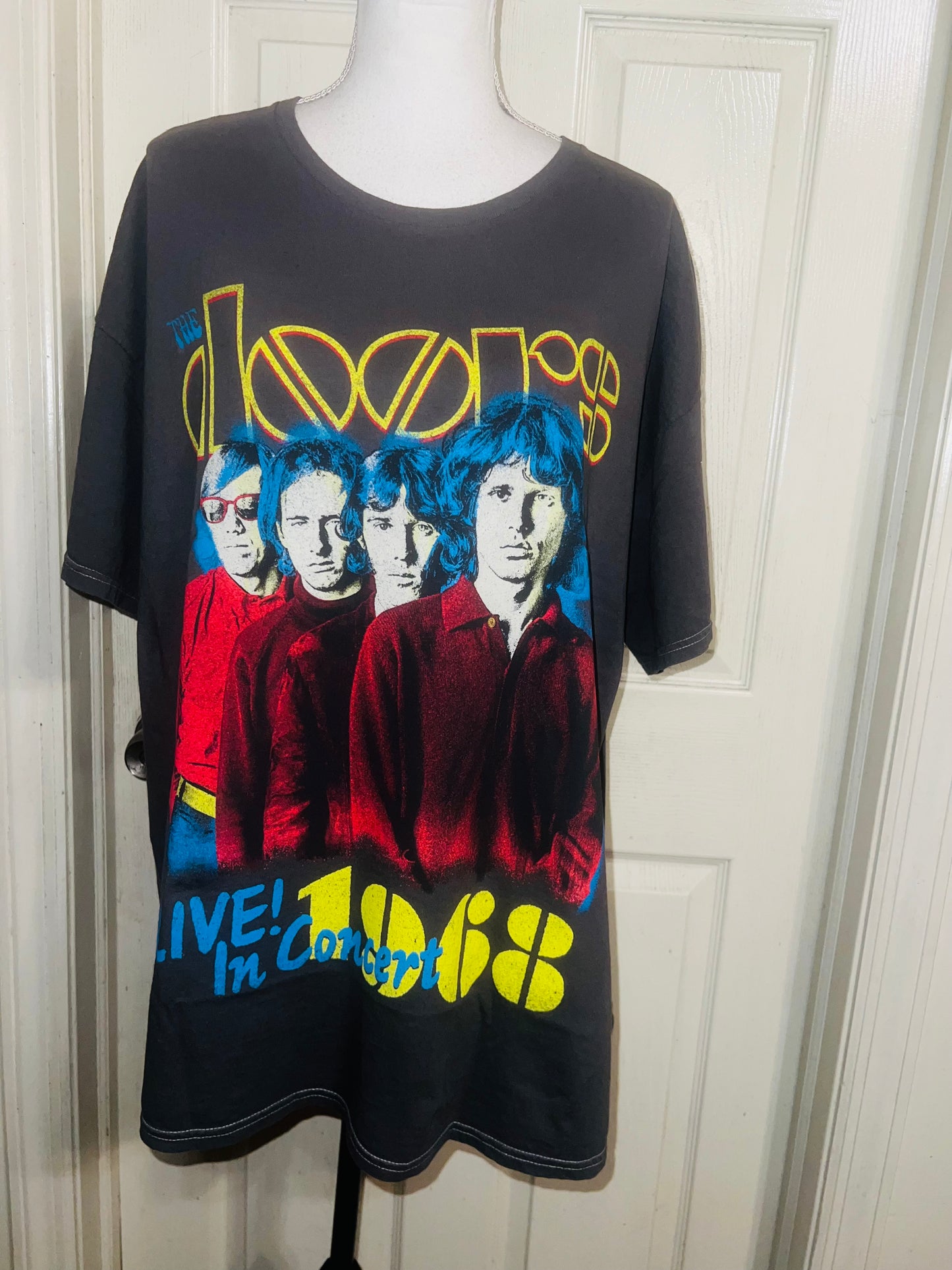The Doors Double Sided Oversized Distressed Tee