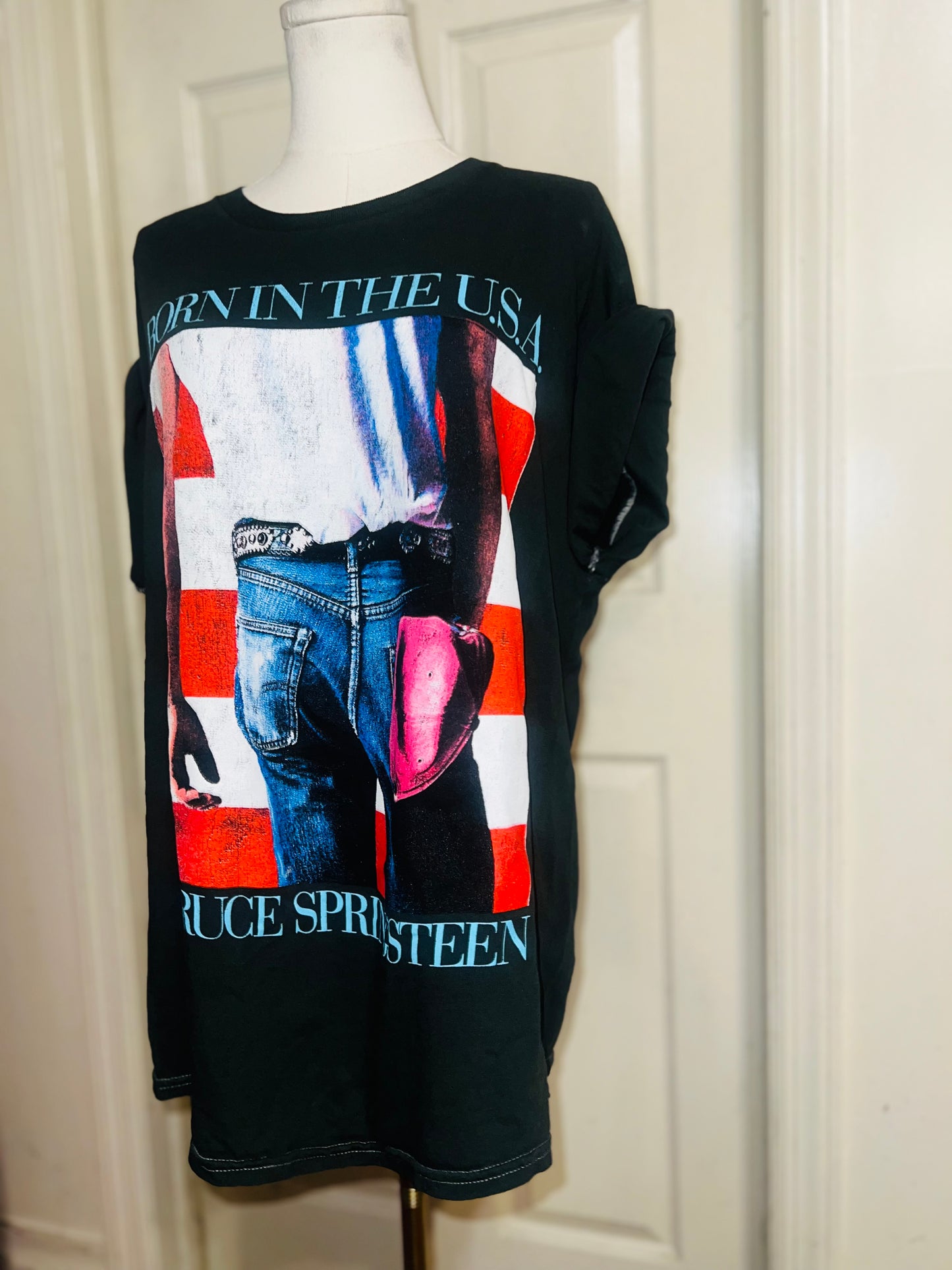 Bruce Springsteen Oversized Distressed Tee