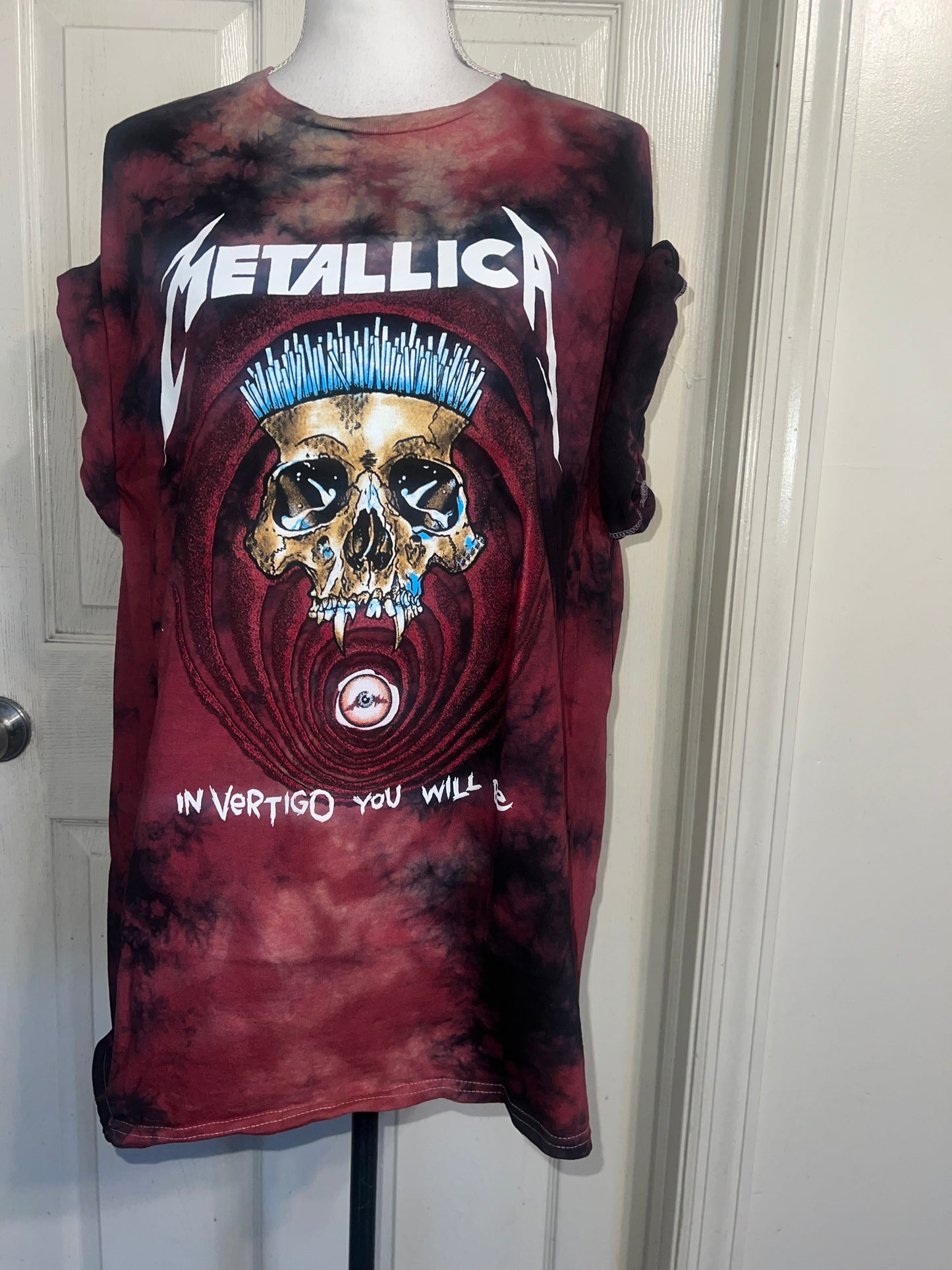 Metallica Oversized Distressed Tee