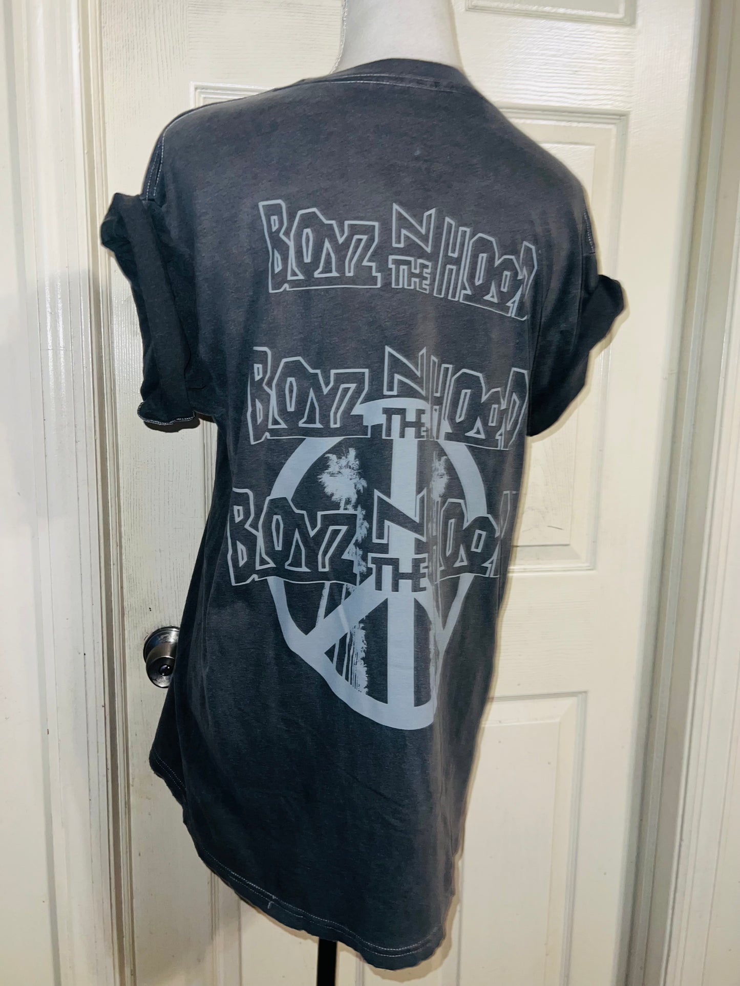 Boyz in The Hood Double Sided Oversized Distressed Tee