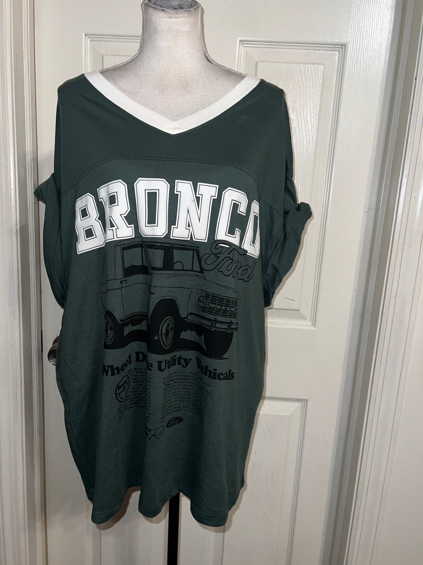 Ford Bronco Oversized Distressed Tee