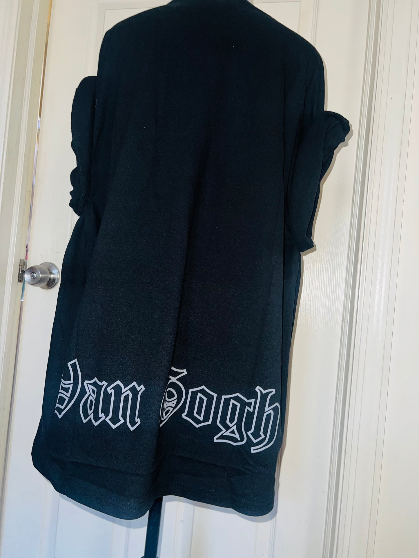 Vincent Van Gogh Oversized Distressed Tee