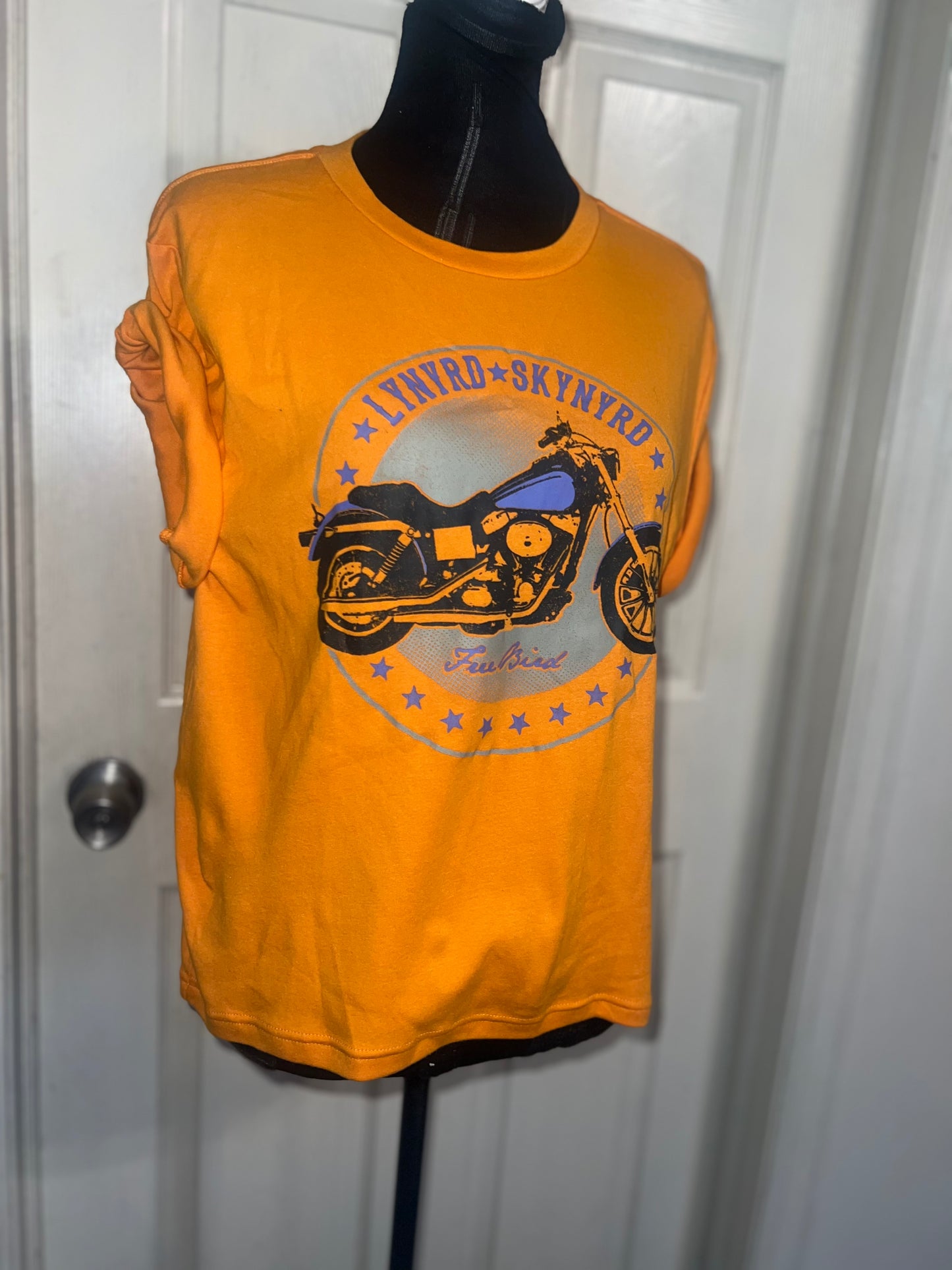 Lynyrd Skynyrd Oversized Distressed Tee