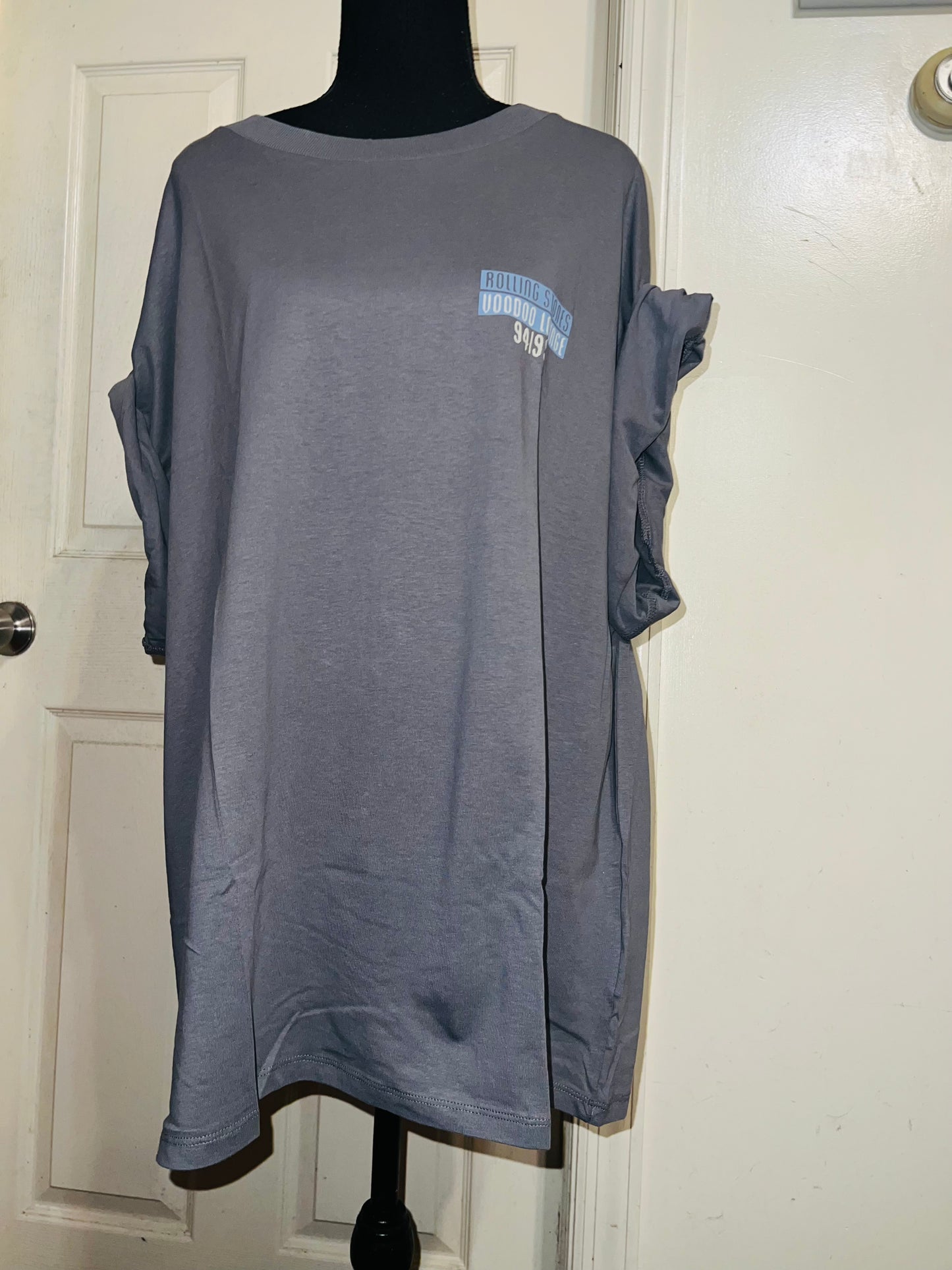The Rolling Stones Double Sided Voodoo Distressed Tee