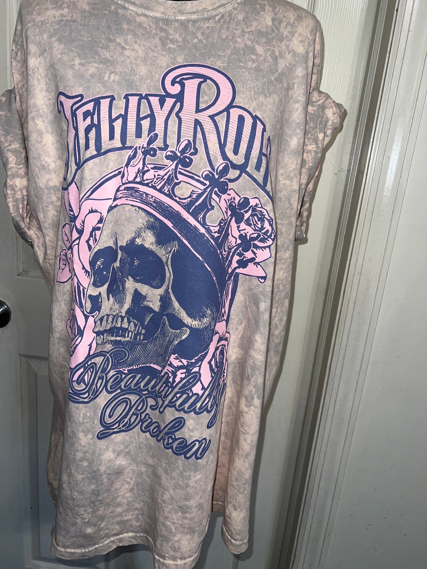 Jelly Roll Oversized Distressed Tee
