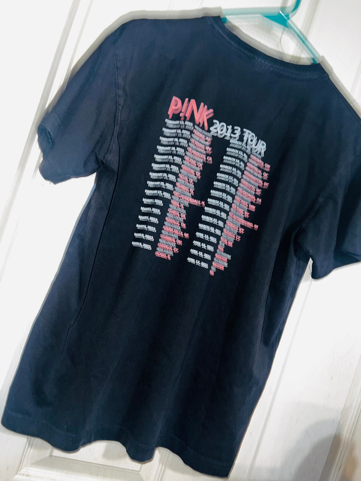 Pink Vintage Tour Oversized Tee
