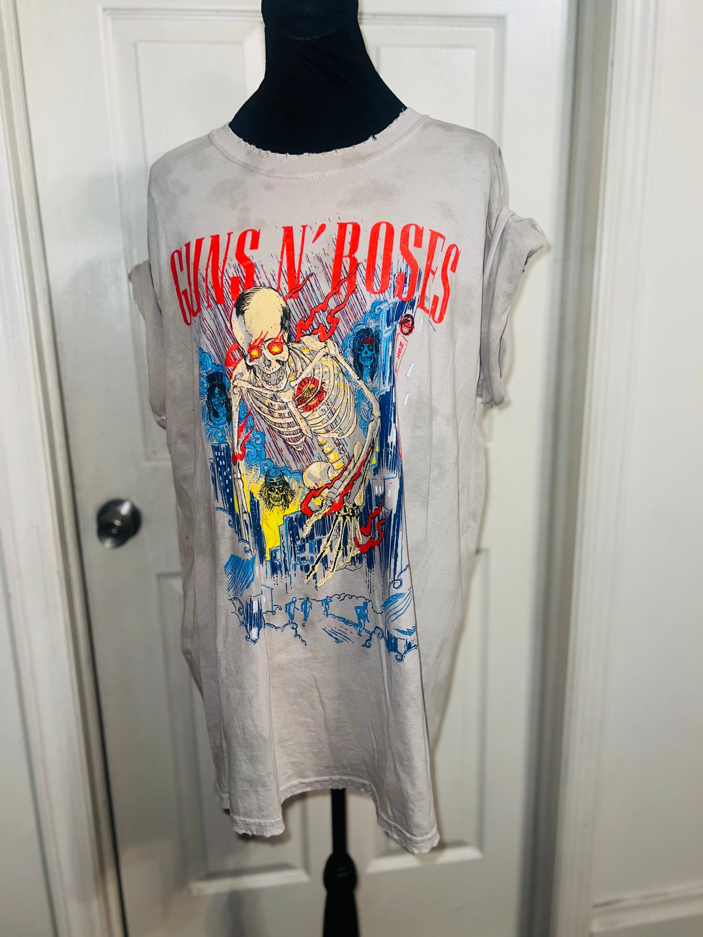 Guns N’ Roses Oversized Distressed Tee