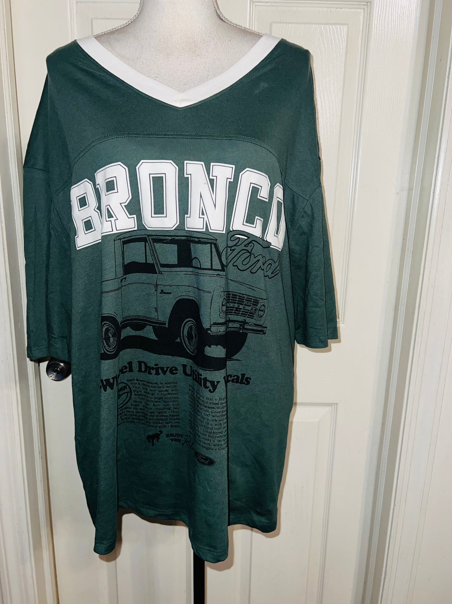Ford Bronco Oversized Distressed Tee