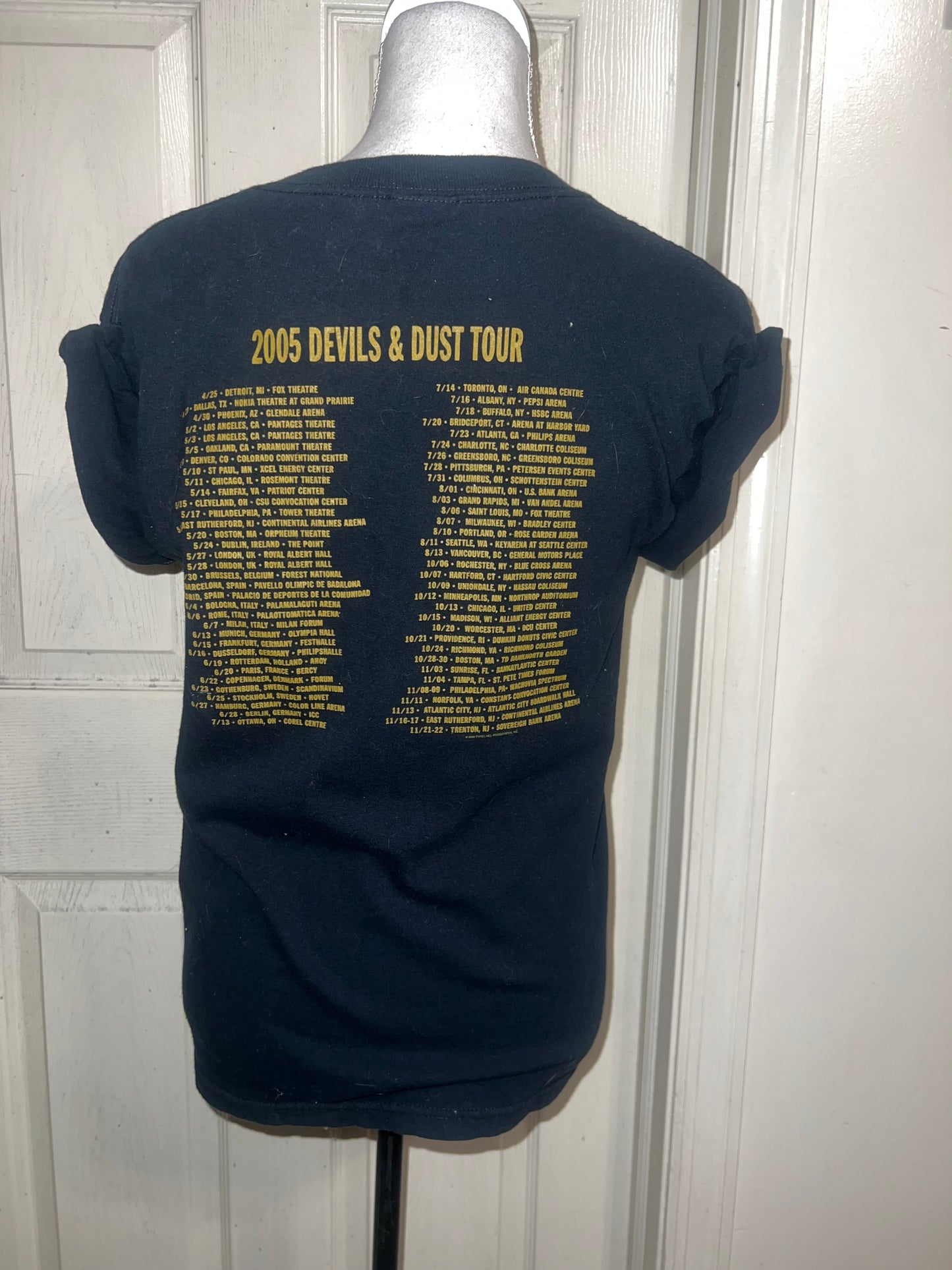 Bruce Springsteen Vintage Double Sided Oversized Tour Tee
