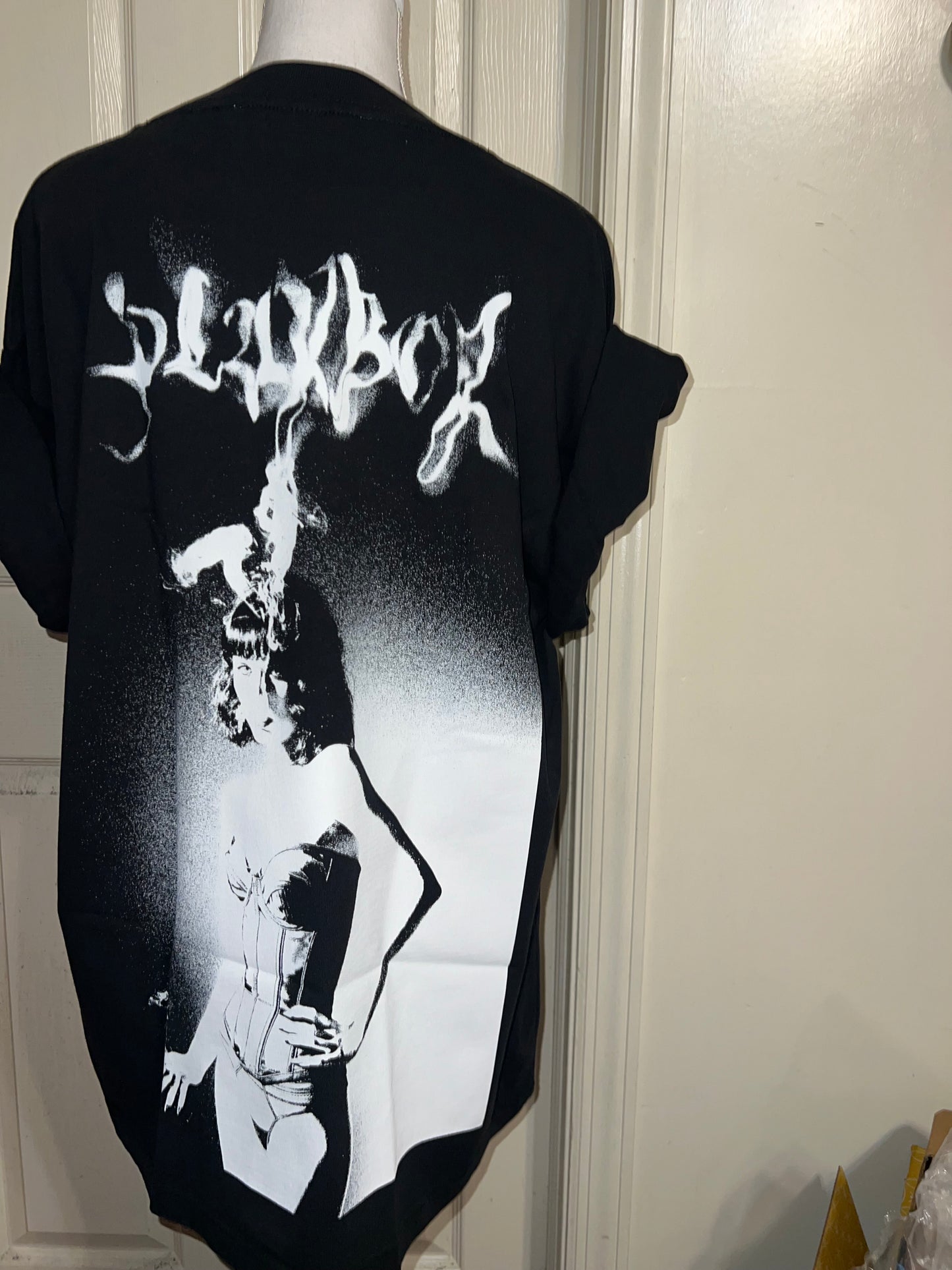 Playboy Double Sided Oversized Distressed T-Shirt