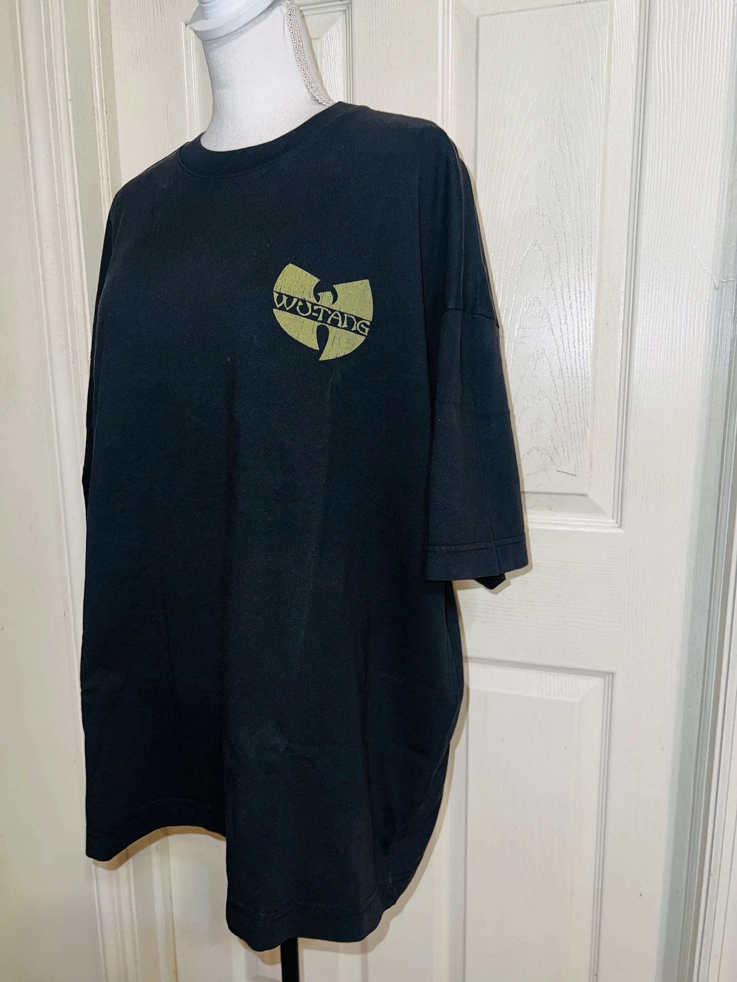 Wu-Tang Clan Double Sided Oversized Distressed Tee