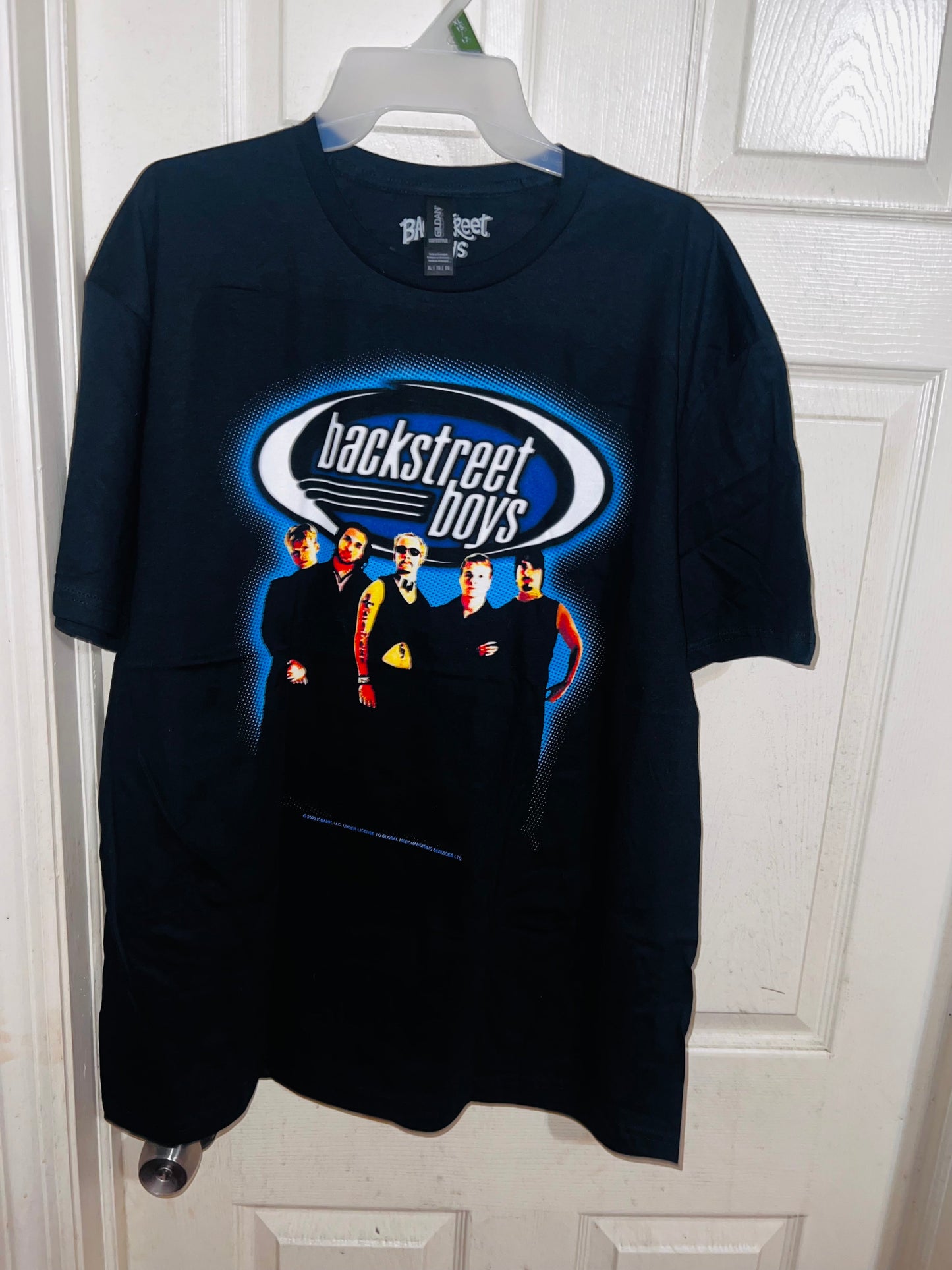 Backstreet Boys Oversized Distressed Tee