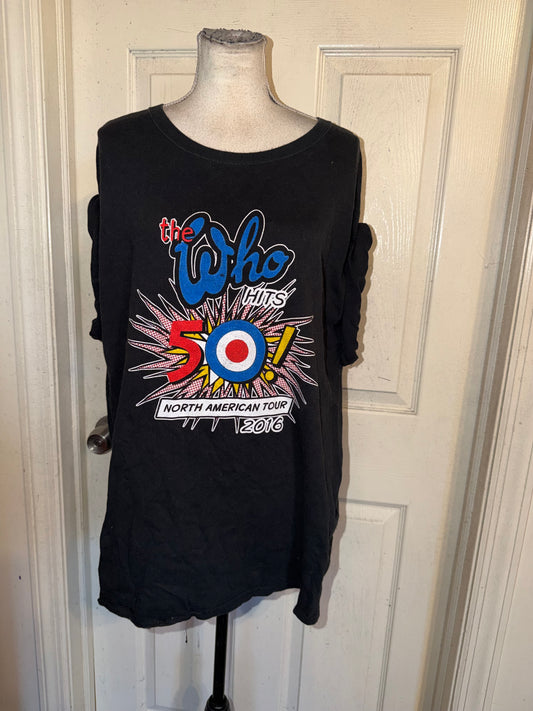 The Who Oversized Distressed Tee