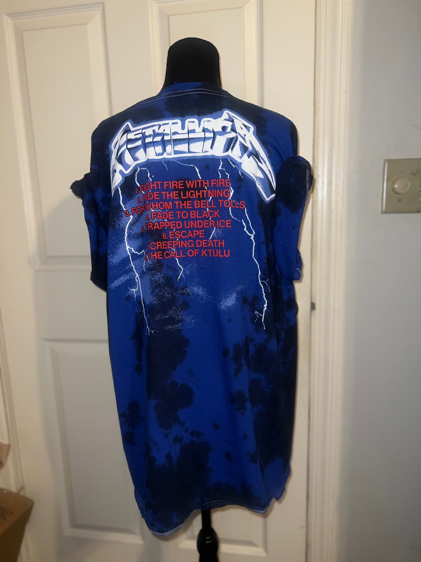 Metallica Double Sided Oversized Tee