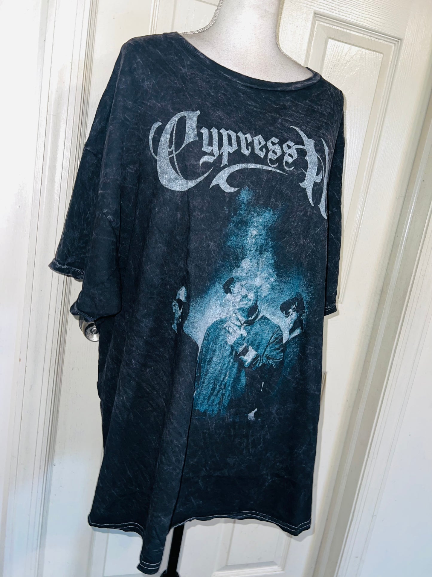 Cypress Hill Double Sided Oversized Distressed Tee