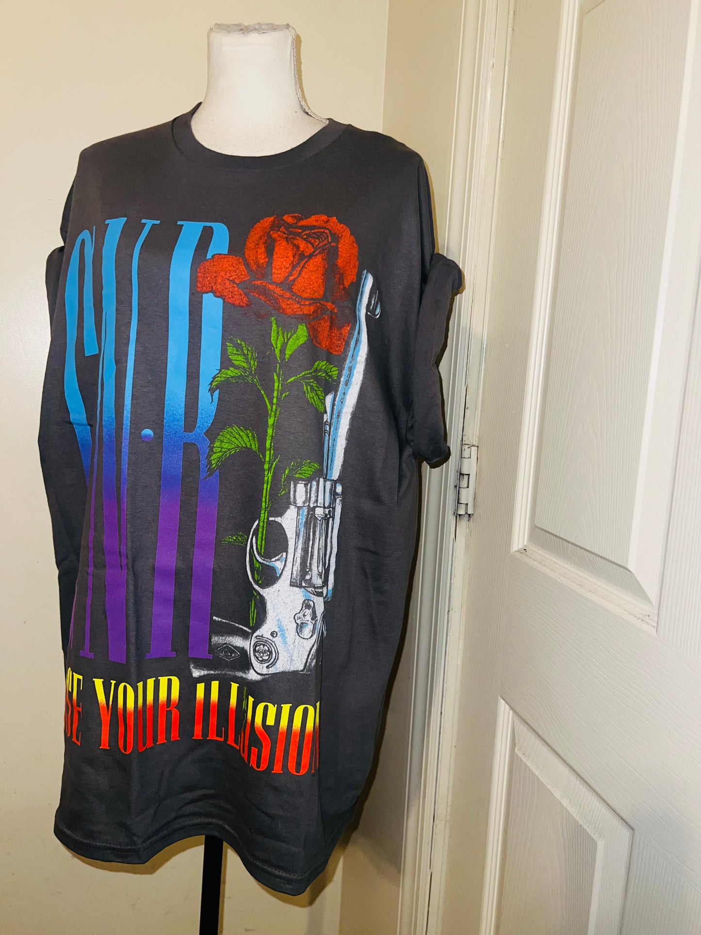 Guns N’ Roses Oversized Distressed Tee