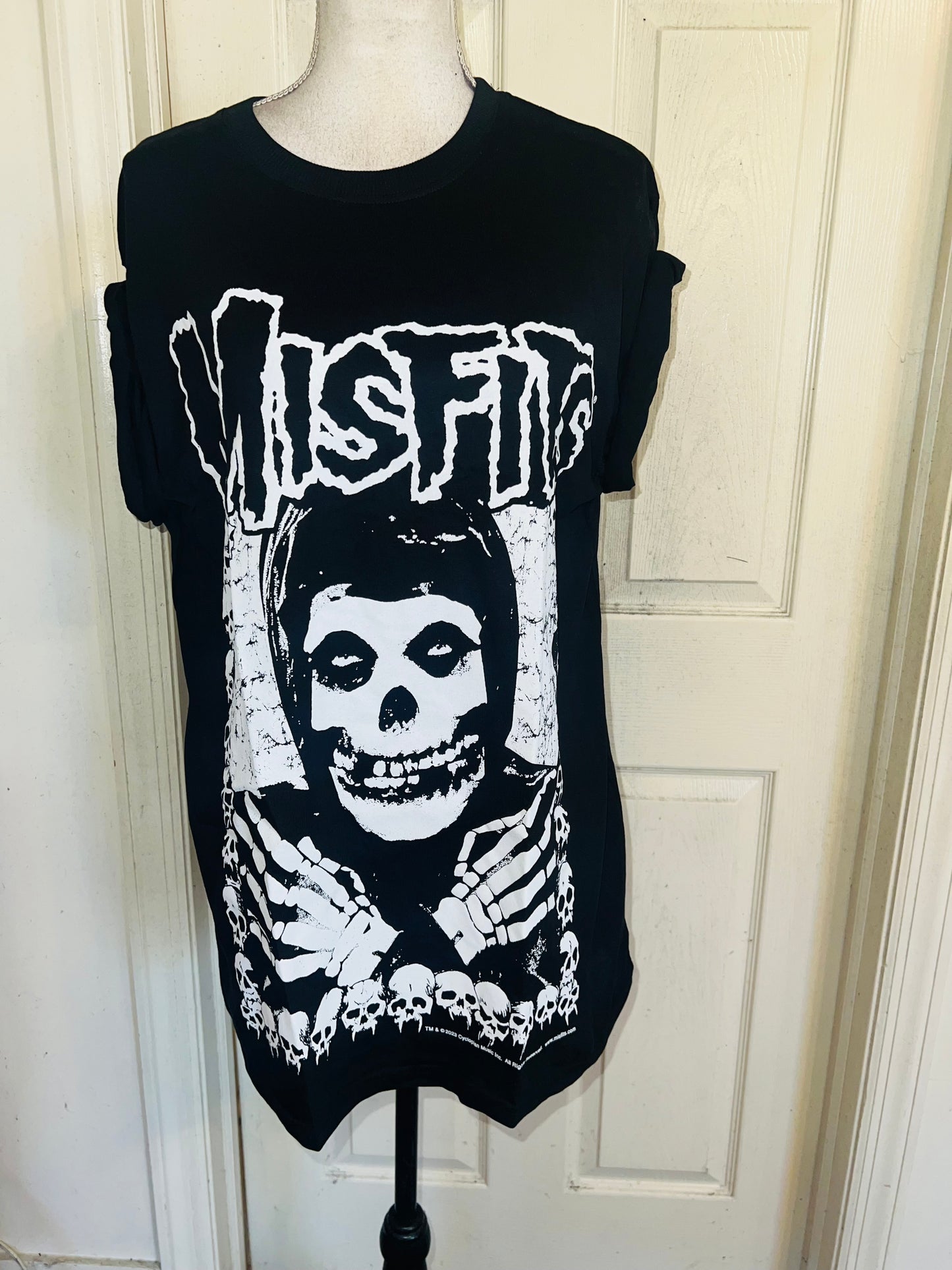 The Misfits Oversized Distressed Tee