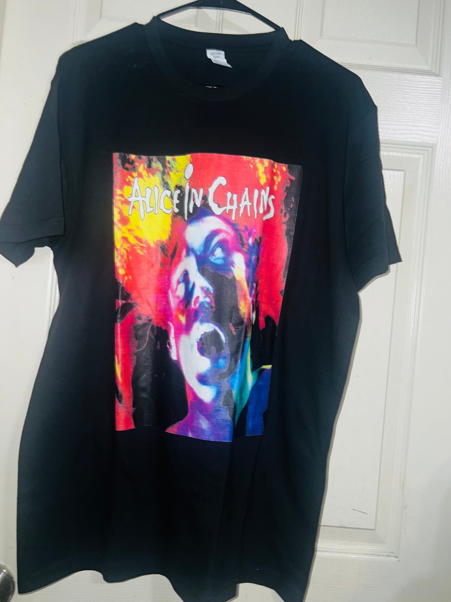 Alice In Chains Oversized Distressed Tee
