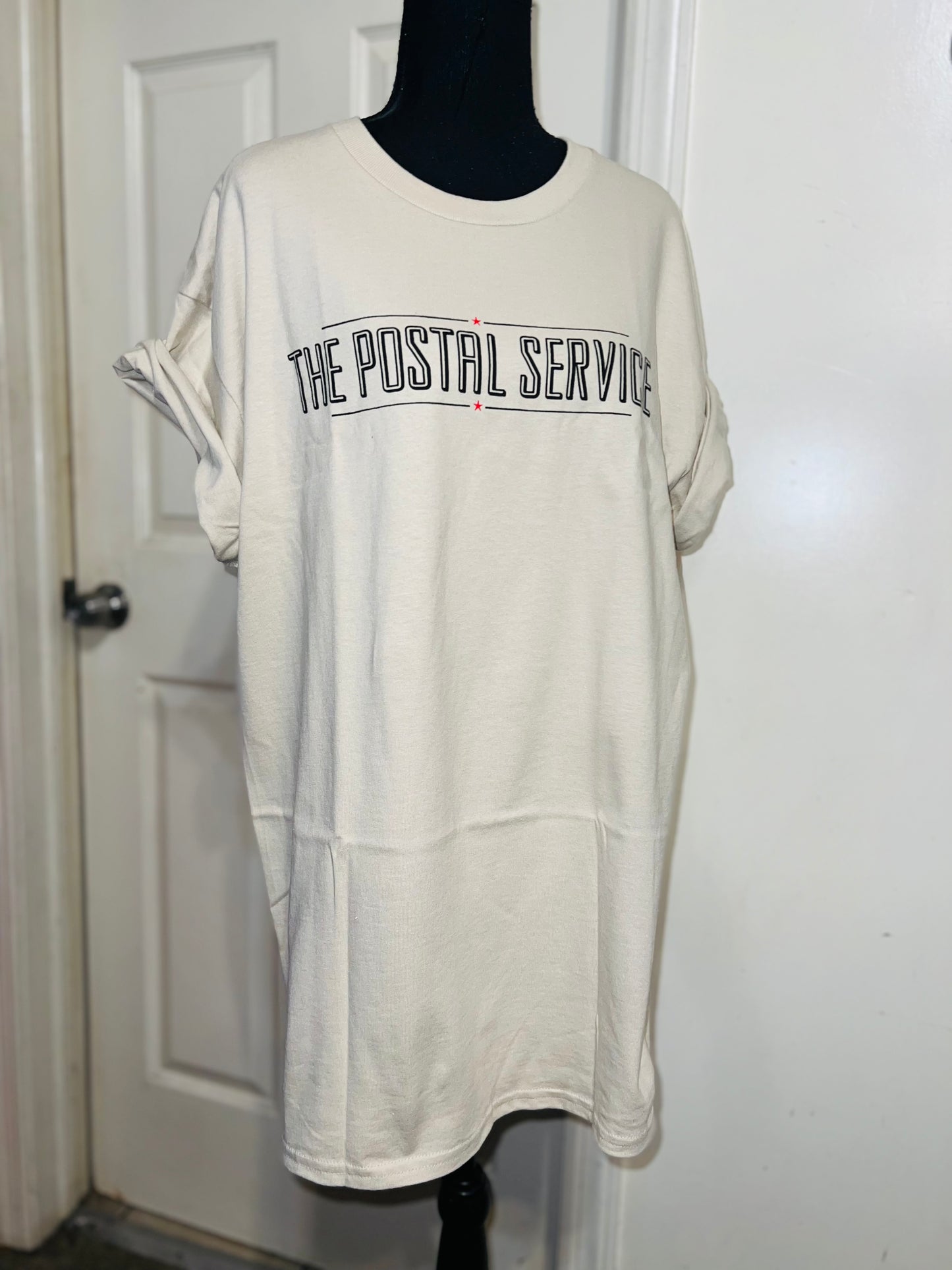 The Postal Service Oversized Distressed Tee