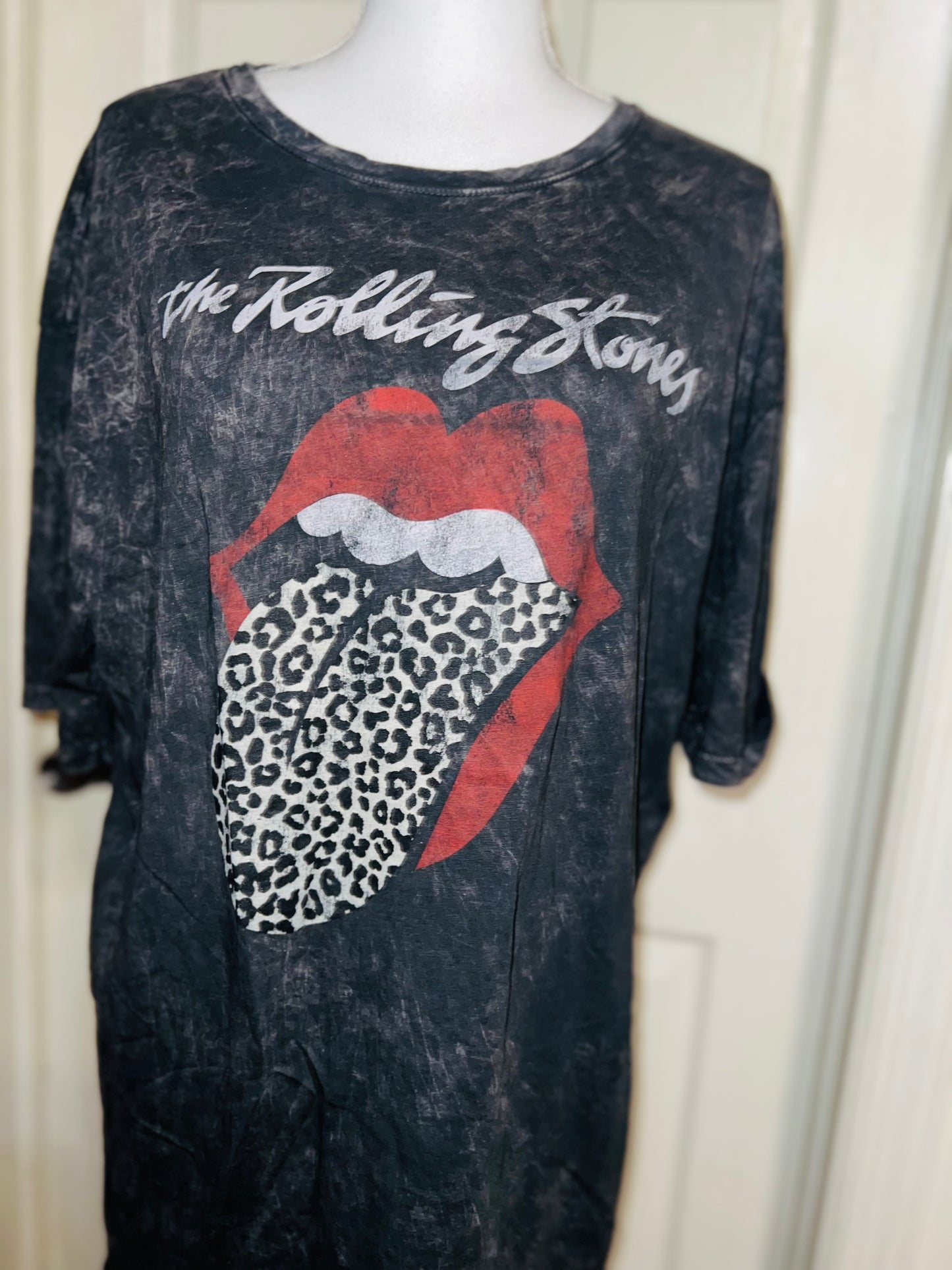 The Rolling Stones Oversized Distressed Tee