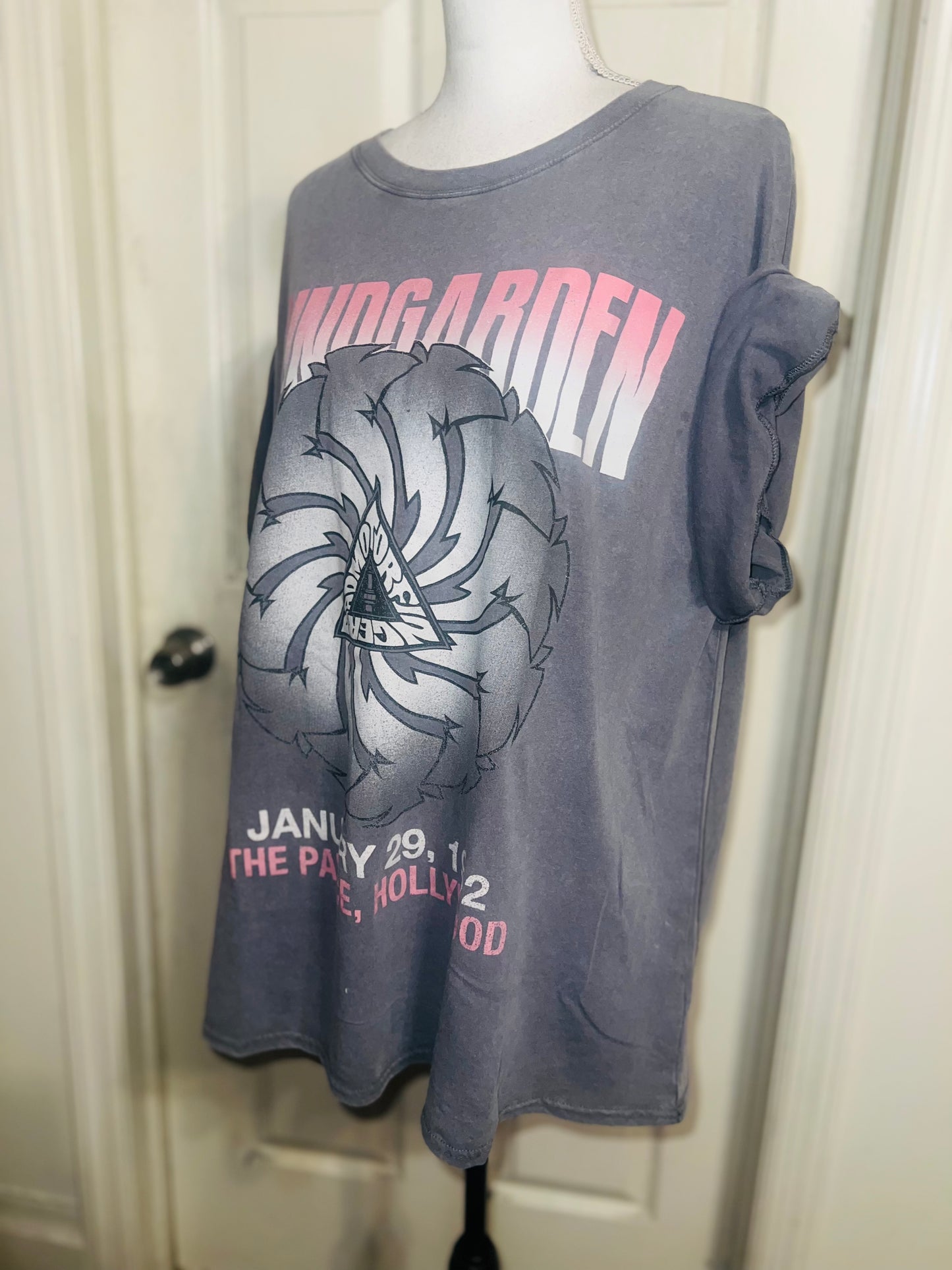 Soundgarden Oversized Distressed Tee