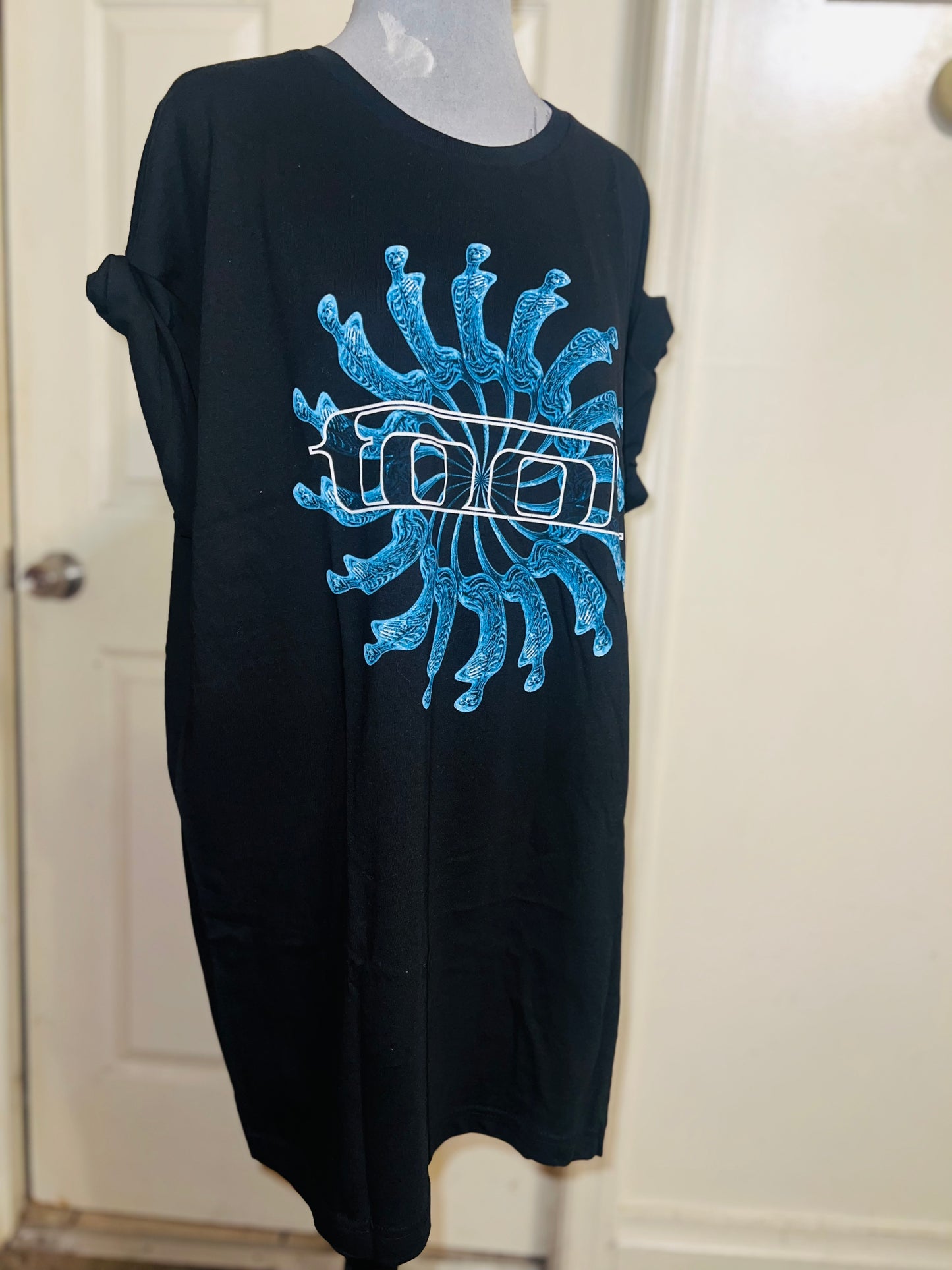 Tool Oversized Distressed Tee