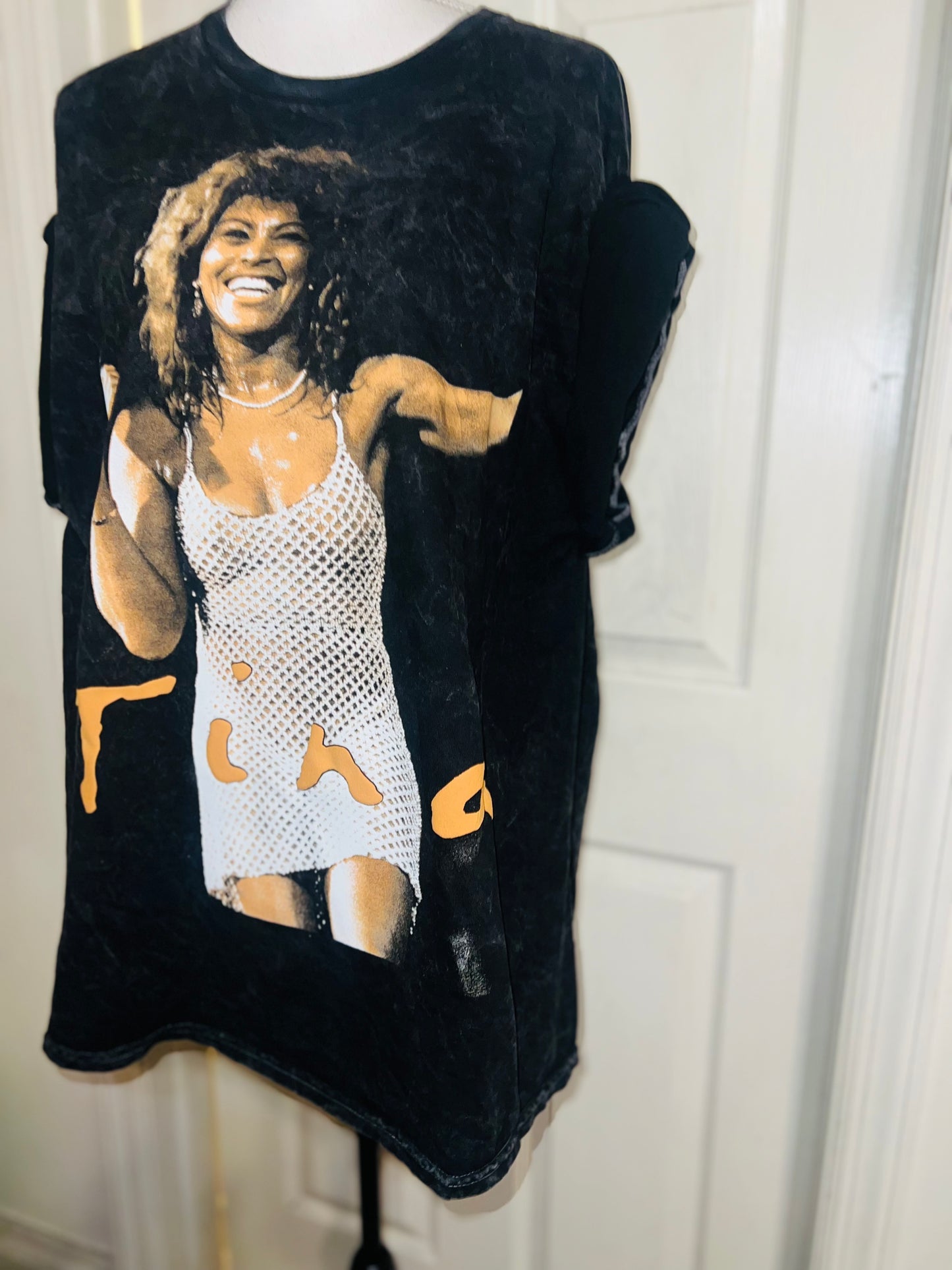 Tina Turner Oversized Distressed Tee