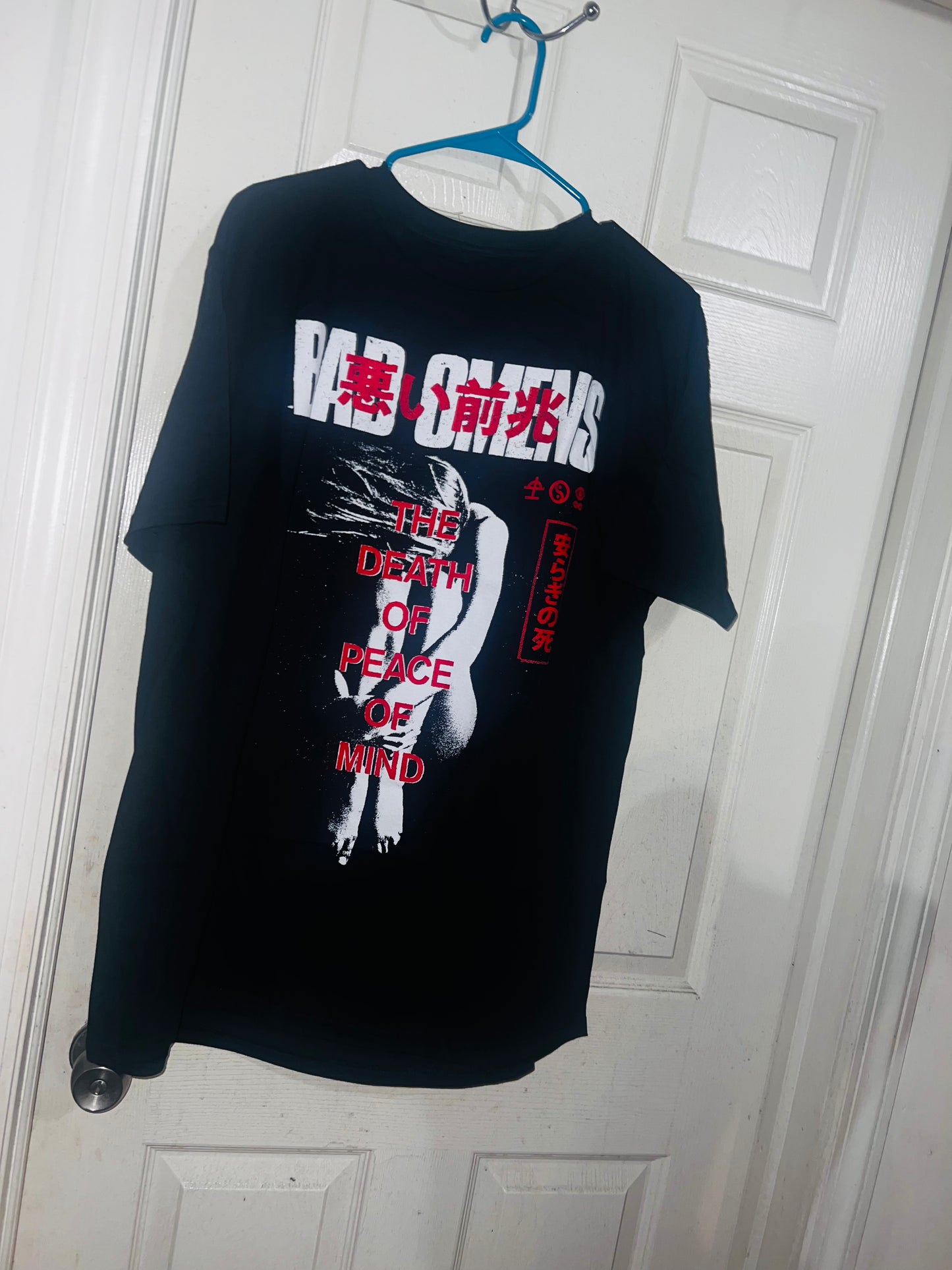 Bad Omens Oversized Distressed Tee